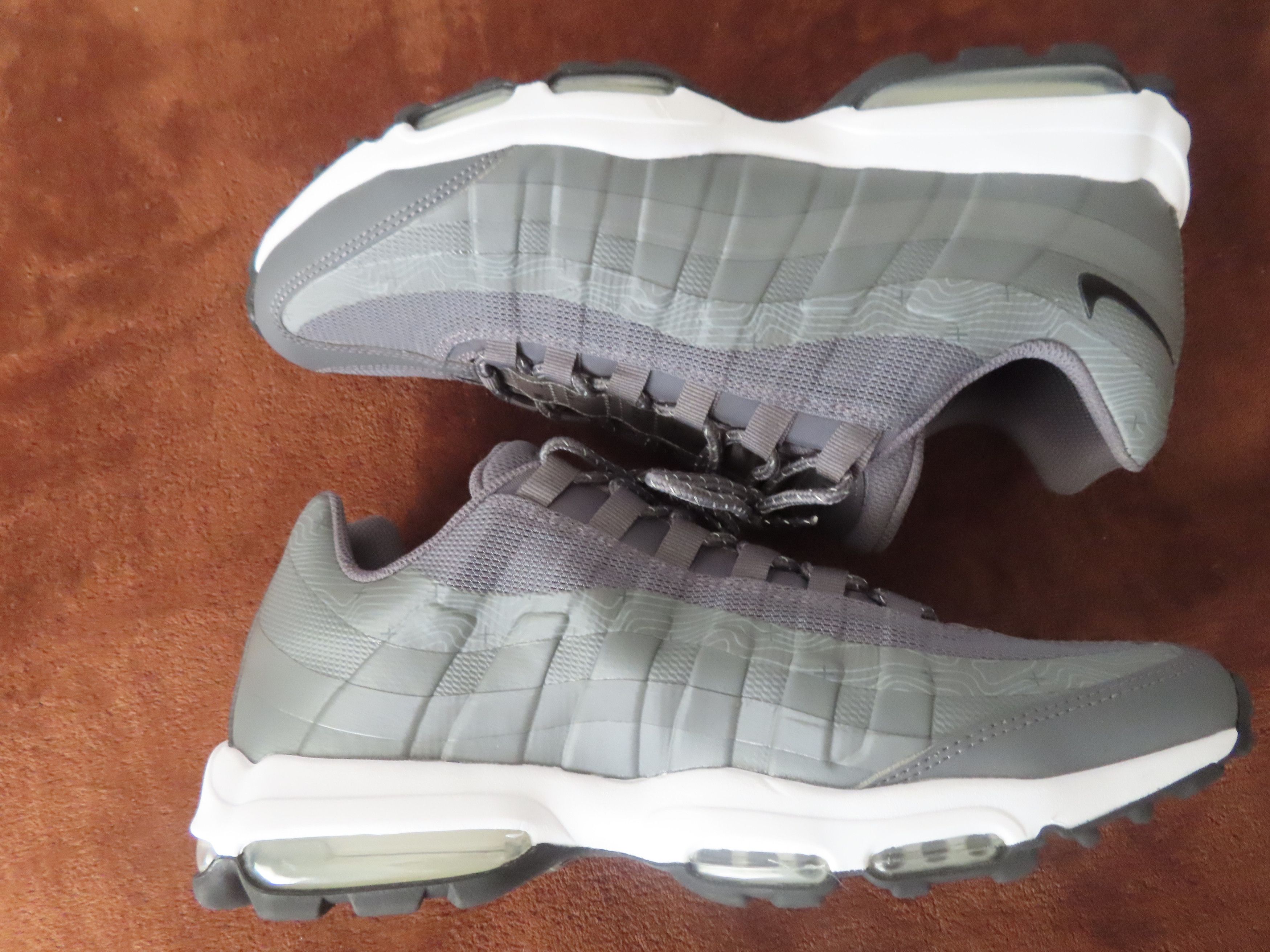 Designer × Nike Nike Air Max 95 Iron Grey Black Cool Grey DR0295 002 Size US 12 / EU 45 - 7 Thumbnail