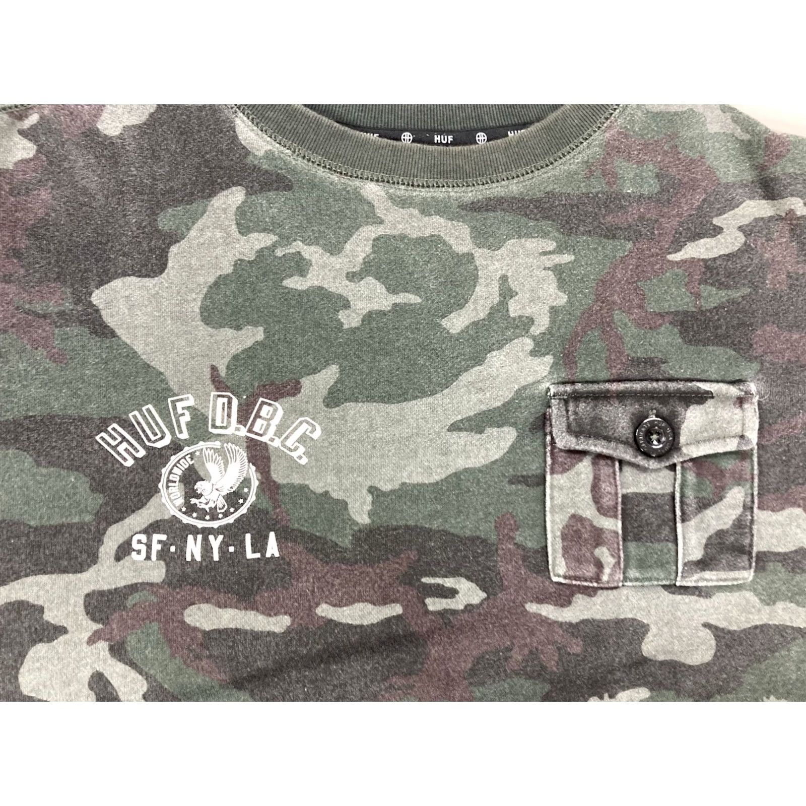Huf VINTAGE HUF Sweatshirt Size M / US 6-8 / IT 42-44 - 2 Thumbnail