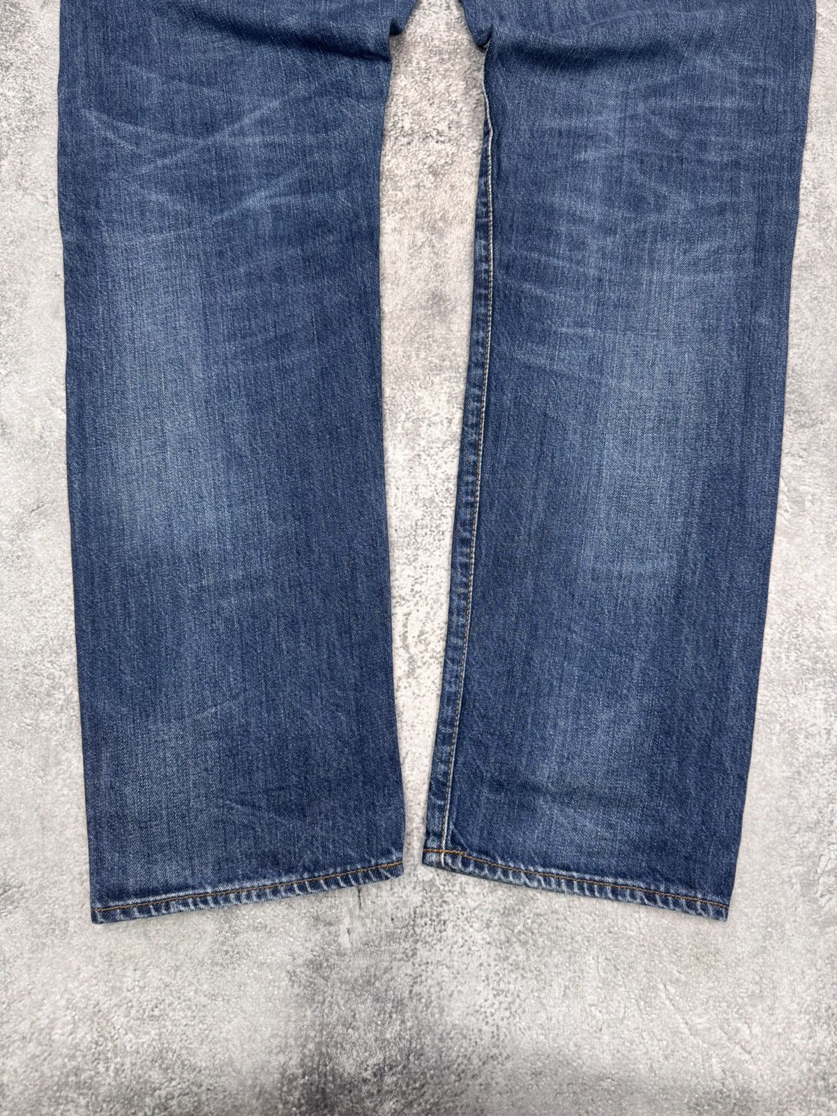 Edwin EDWIN ED-75 Denim Jeans Pants Blue Size 33 Size US 33 - 2 Thumbnail