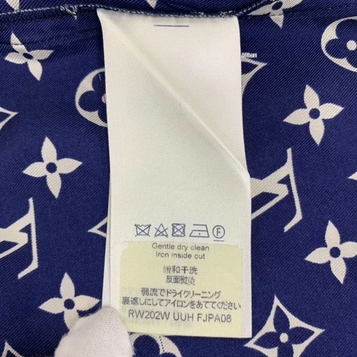 Louis Vuitton Louis Vuitton Blue Monogram Print Shorts Size US 36 / EU 52 - 6 Thumbnail