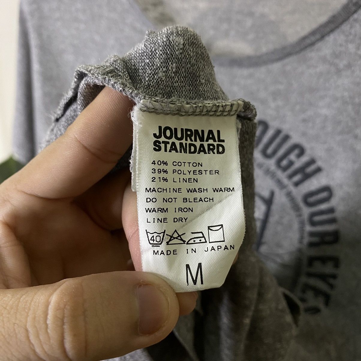 Japanese Brand × Journal Standard Journal Standard Triblend Tee Made in Japan Size US S / EU 44-46 / 1 - 4 Thumbnail