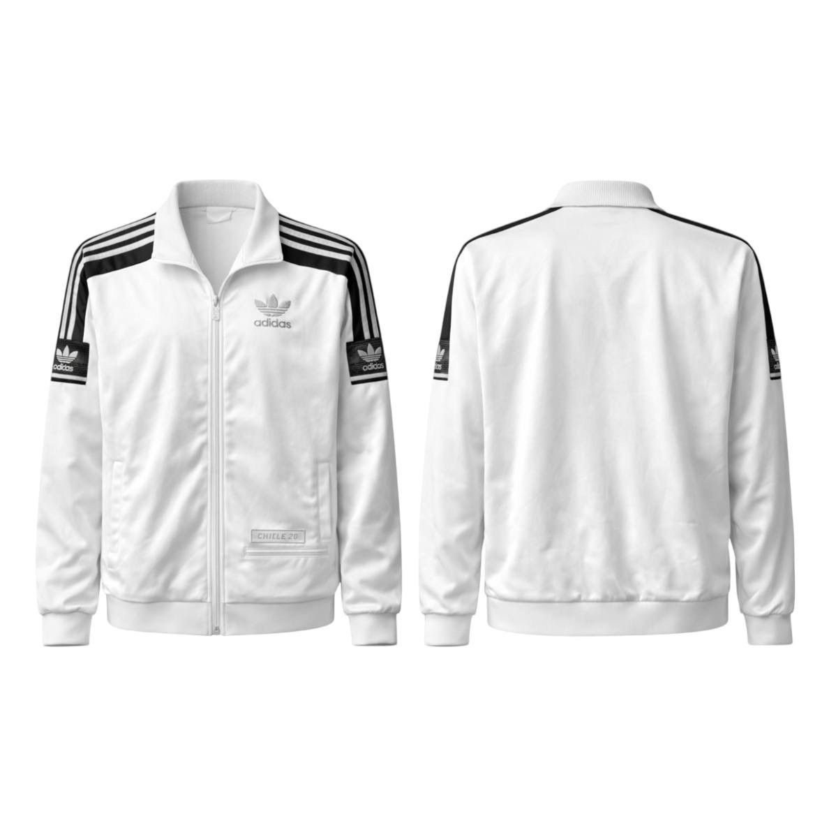Adidas 2019 ADIDAS CHILE 20 FIREBIRD RARE WHITE TRACK ZIP JACKET S Size US S / EU 44-46 / 1 - 2 Thumbnail