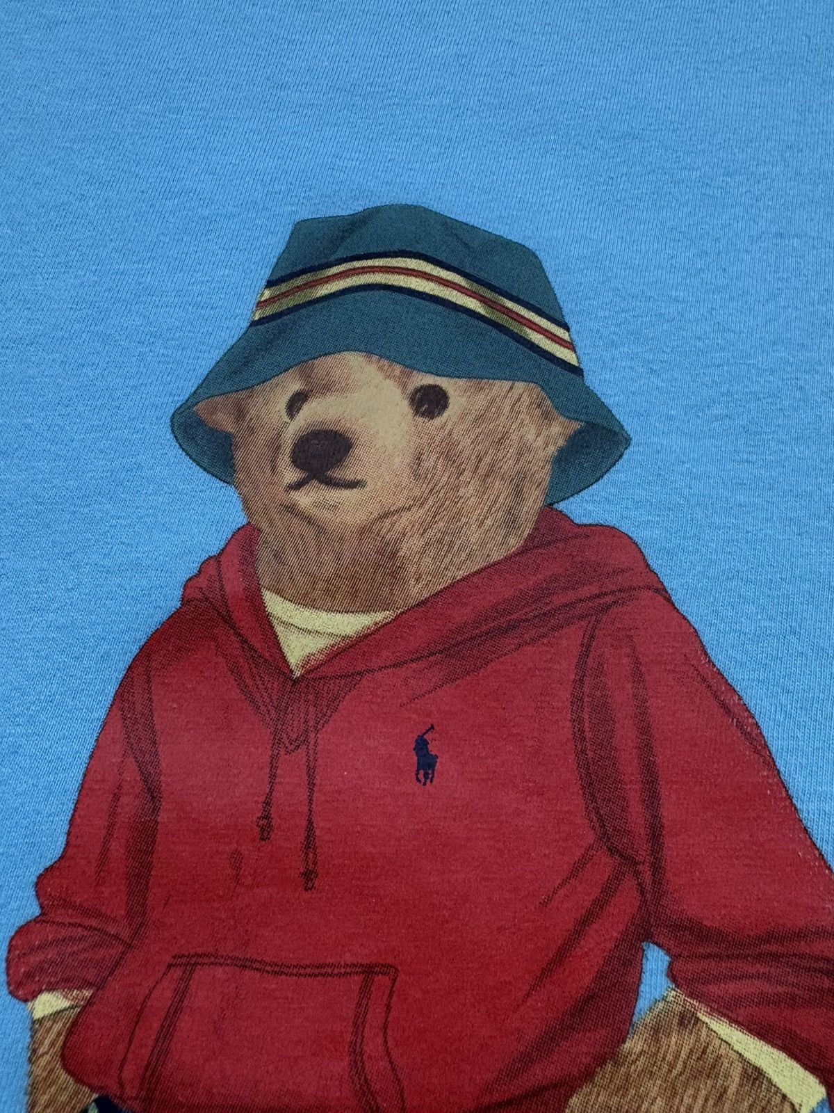 Polo Ralph Lauren Polo Ralph Lauren Beach Bear Graphic Tee Blue Size S Classic Size US S / EU 44-46 / 1 - 6 Thumbnail
