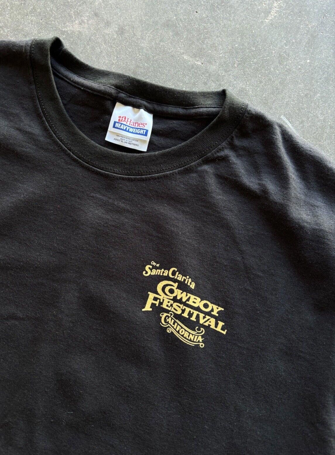 Hanes × Vintage Santa Clarita 2005 Cowboy Festival T-shirt XL Vintage Size US XL / EU 56 / 4 - 3 Thumbnail