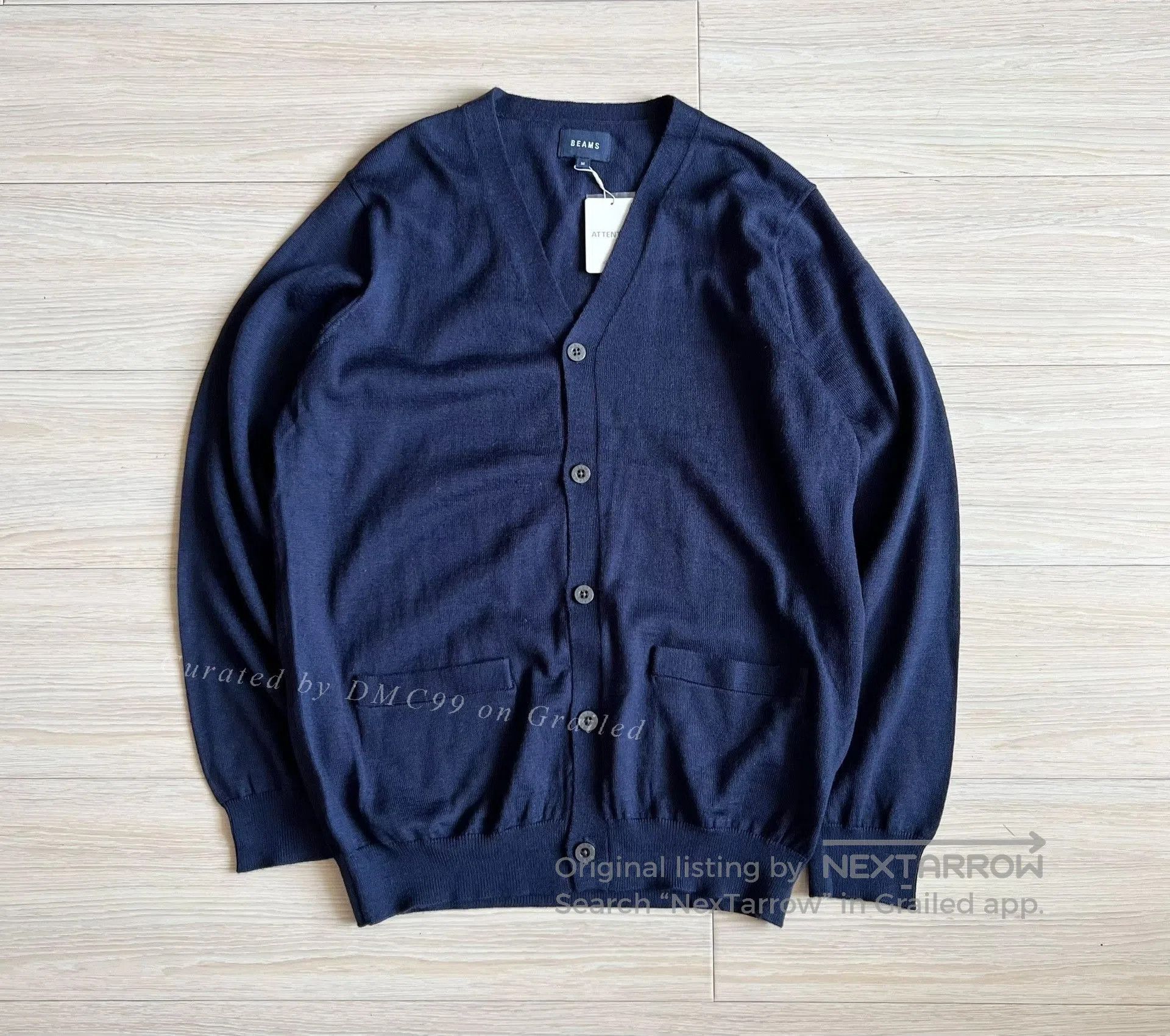 Beams Japan Beams Wool Cardigan. Size US M / EU 48-50 / 2 - 4 Thumbnail