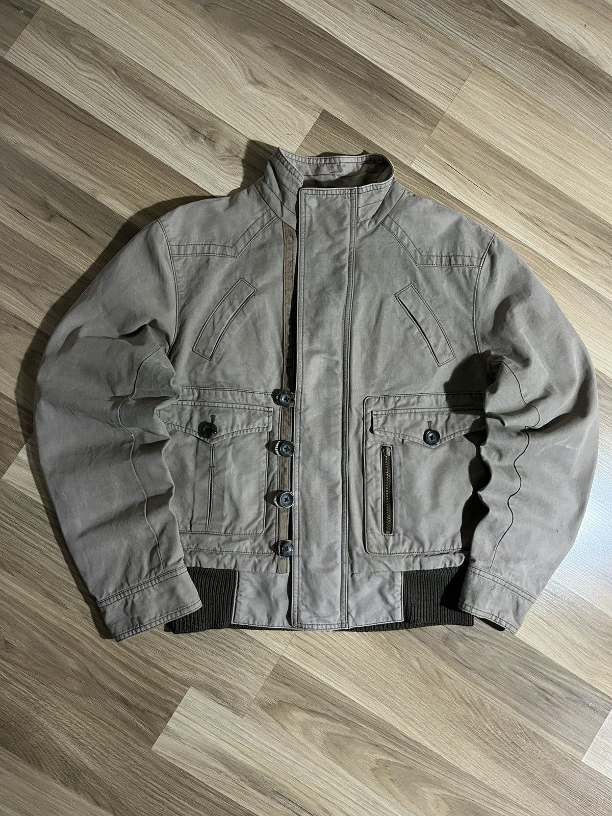 Hugo Boss Vintage Avant Garde Hugo Boss Bomber Jacket Size US M / EU 48-50 / 2 - 1 Thumbnail