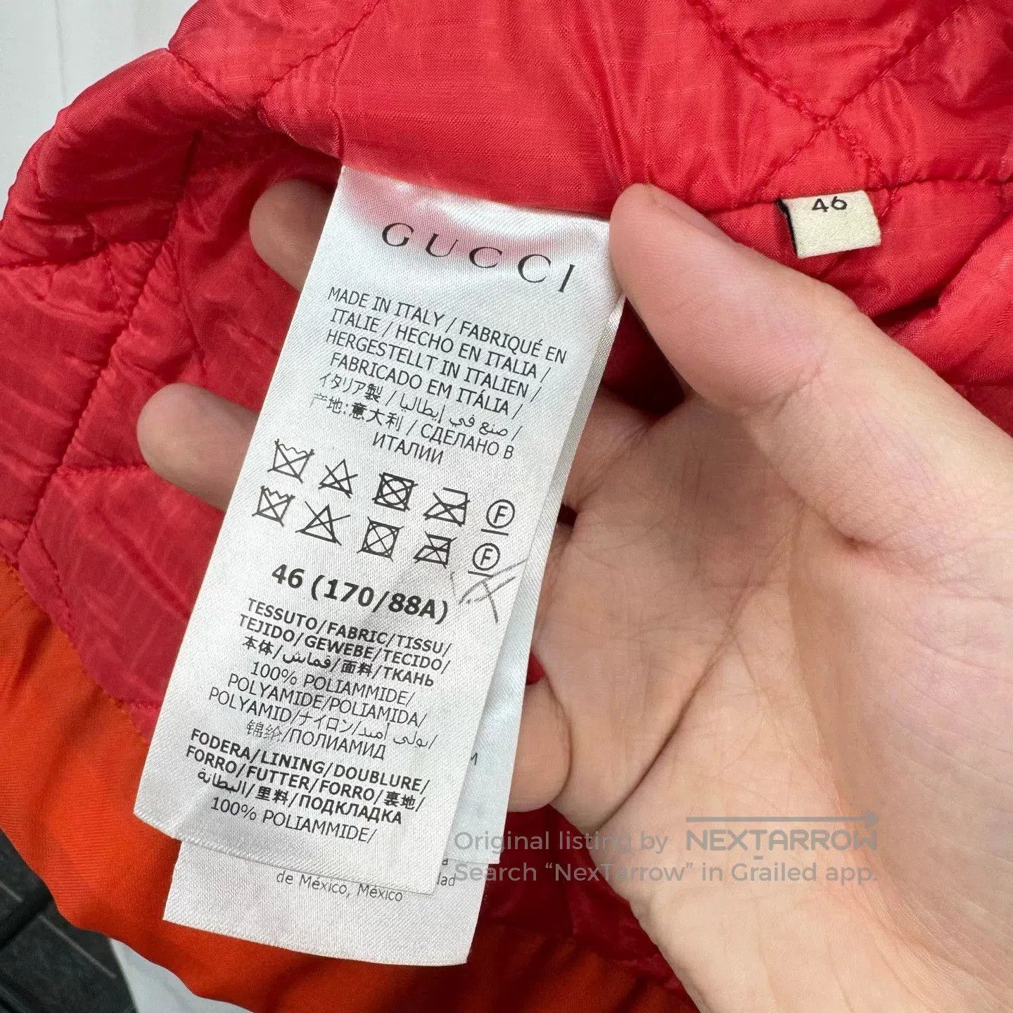 Gucci gucci embroidered double g cotton zip jacket. Size US M / EU 48-50 / 2 - 7 Thumbnail