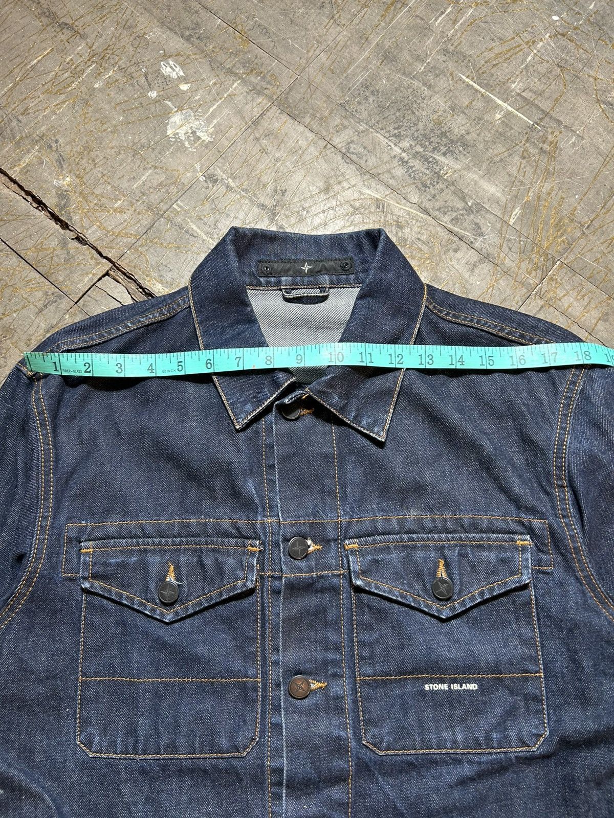 Stone Island Stone Island Denim Jacket Size US M / EU 48-50 / 2 - 15 Thumbnail