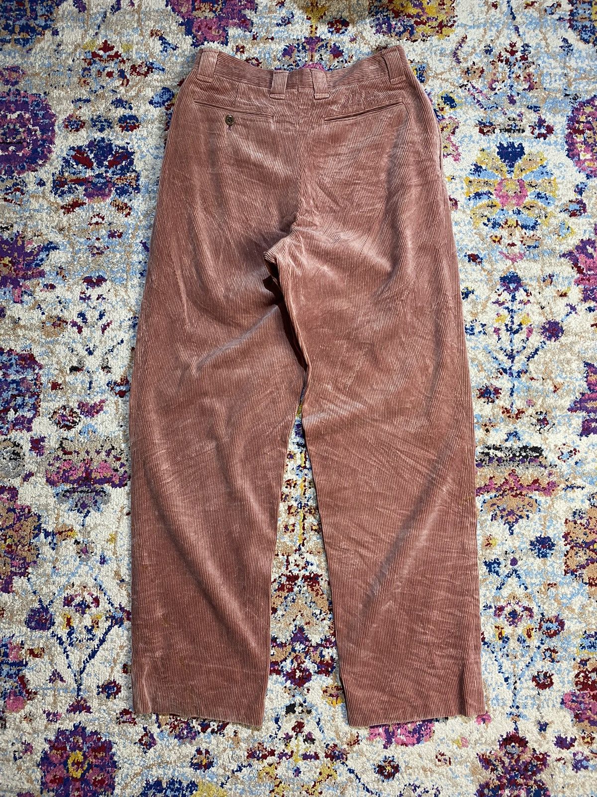JUN MEN × Vintage 80s JUN MEN CORDUROY RELAXED STRAIGHT CASUAL PANTS W30 Size US 30 / EU 46 - 2 Thumbnail