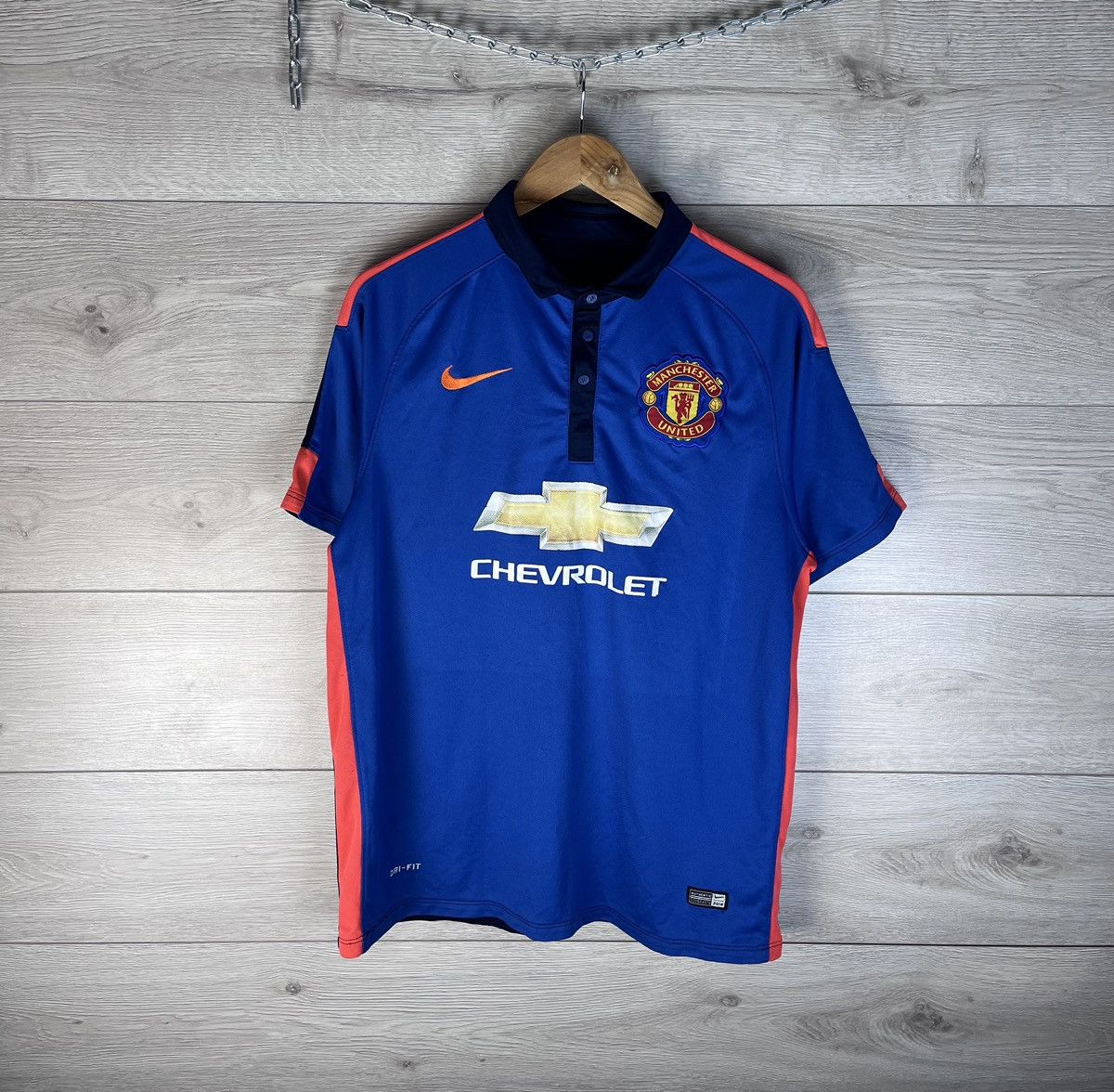 Nike Men’s soccer jersey Nike Fc Manchester United size L Size US XL / EU 56 / 4 - 1 Thumbnail
