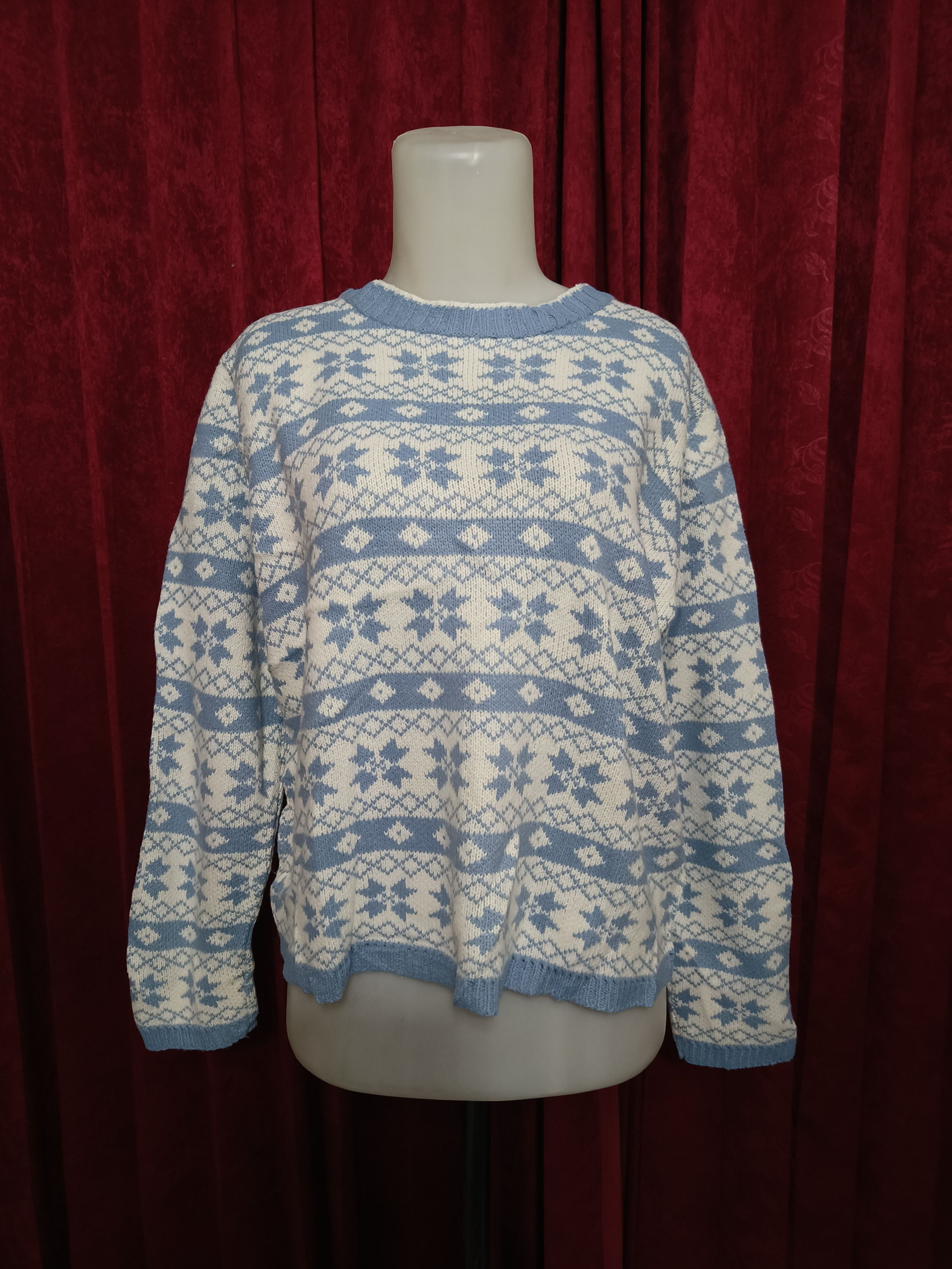Other Vintage FASHION BUG Women's Aztec Ethnic Motifs Knit Sweater Size L / US 10 / IT 46 - 7 Thumbnail