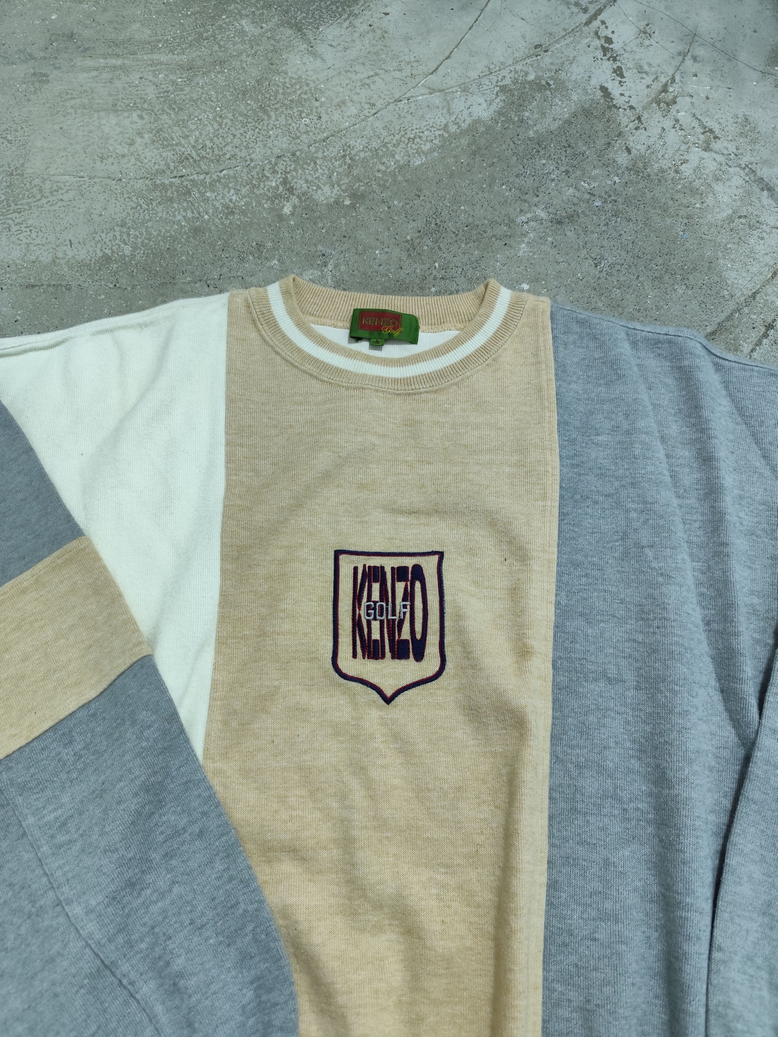 Kenzo Vintage 90s kenzo golf baggy sweater Size US L / EU 52-54 / 3 - 4 Thumbnail
