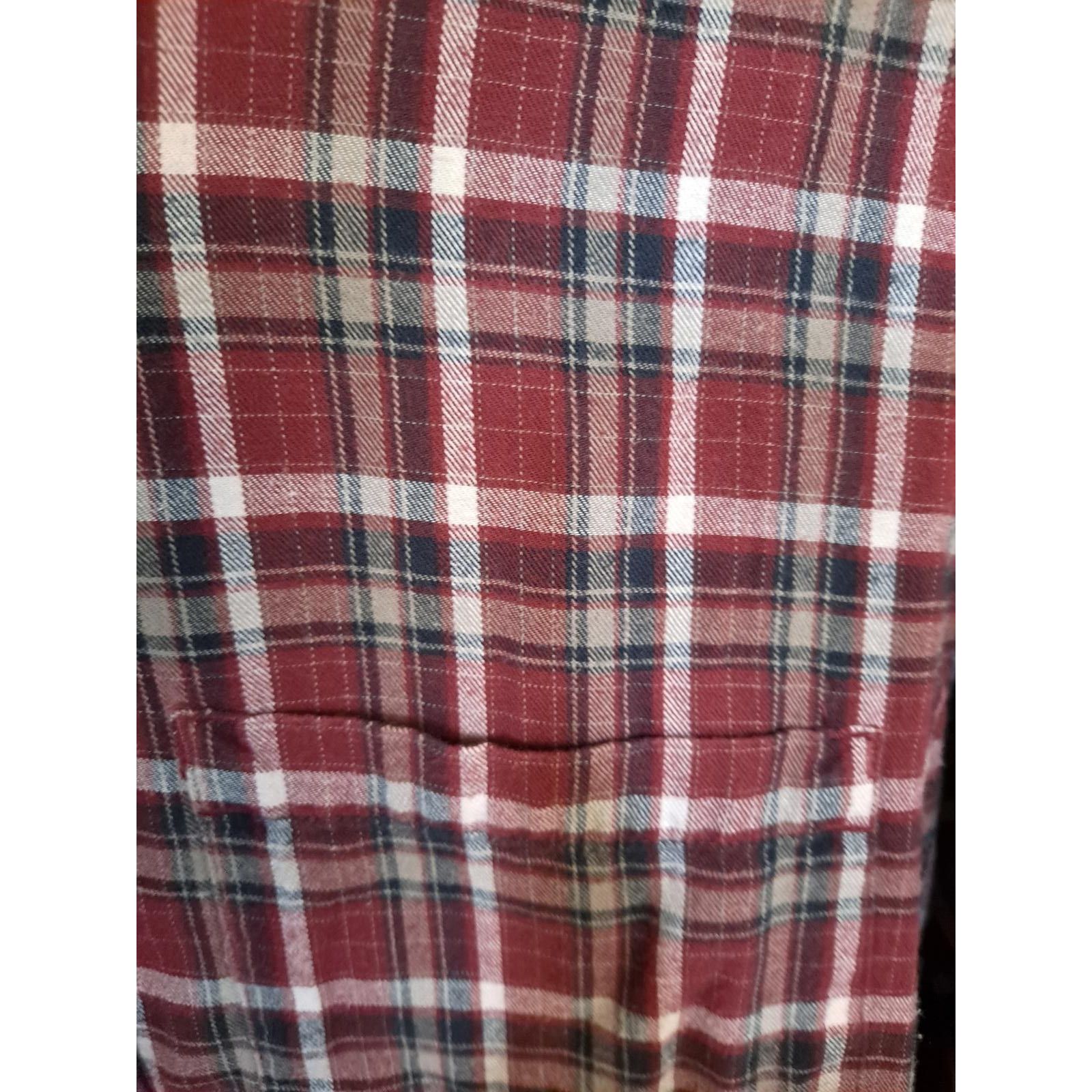 Other Cabela's Outfitter Series Red, White and Black Flannel Butto Size US L / EU 52-54 / 3 - 2 Thumbnail