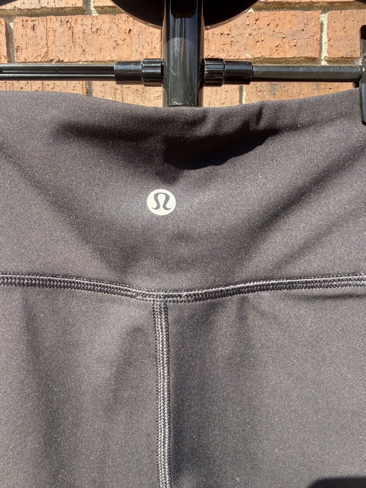 Lululemon Lululemon Align High-Rise Cropped Leggings Black LW6AD8S Size 28" / US 6 / IT 42 - 5 Thumbnail