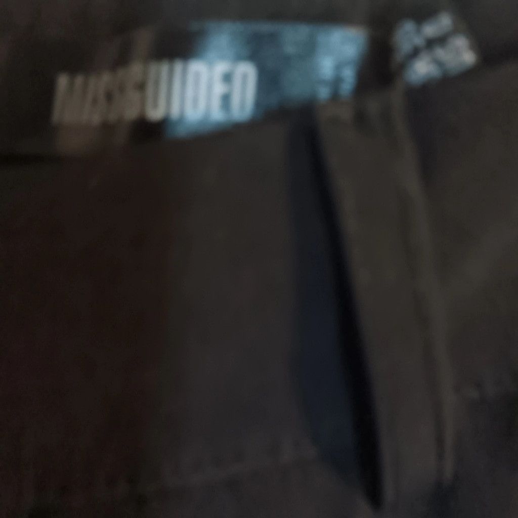 Missguided Missguided size 4, black Ponte pants, 2 pkts, nwot Size 27" / US 4 / IT 40 - 2 Thumbnail