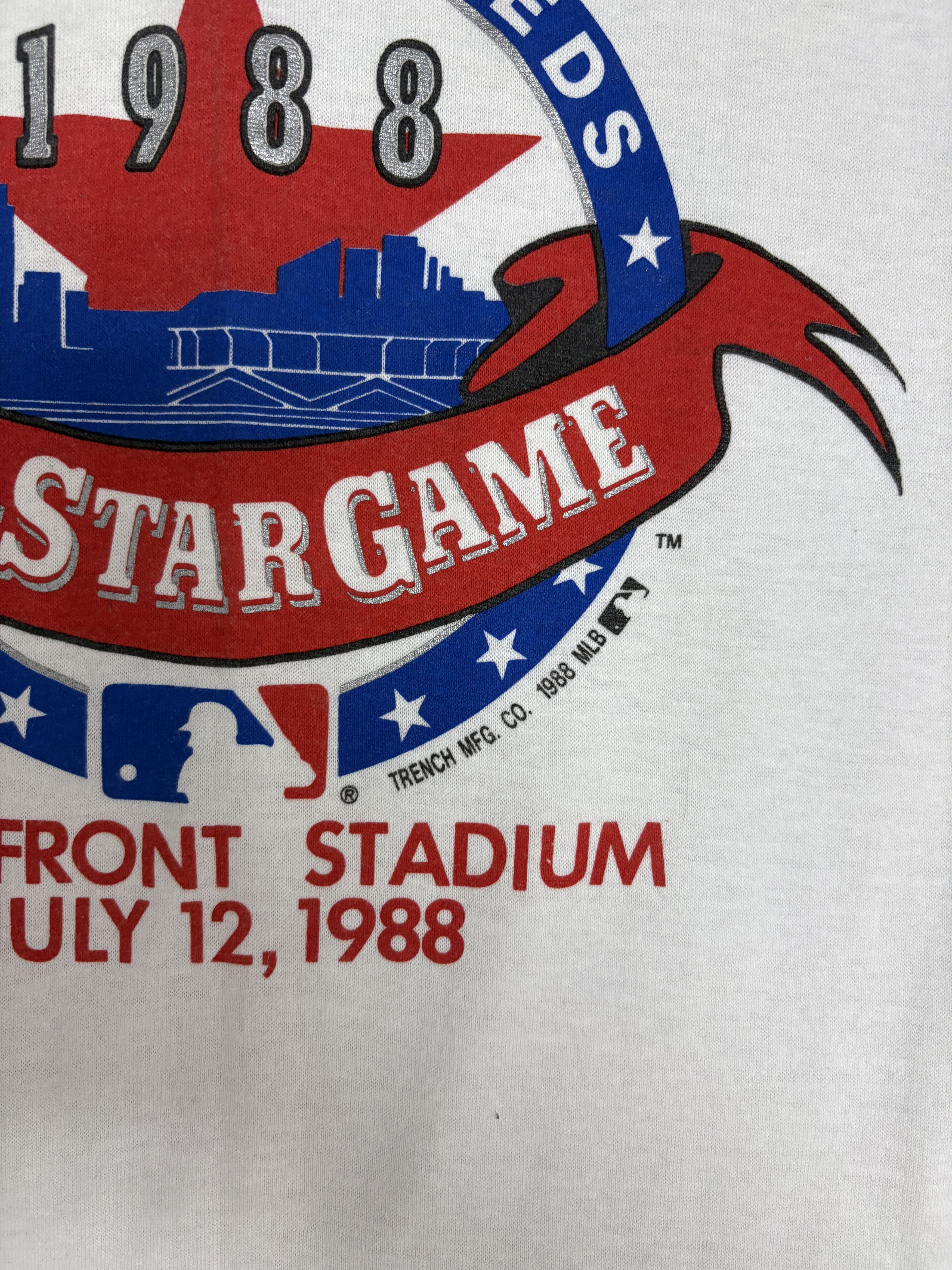 Vintage Cincinnati Reds All-Star Game 1988 Vintage White Tee Size US S / EU 44-46 / 1 - 3 Thumbnail
