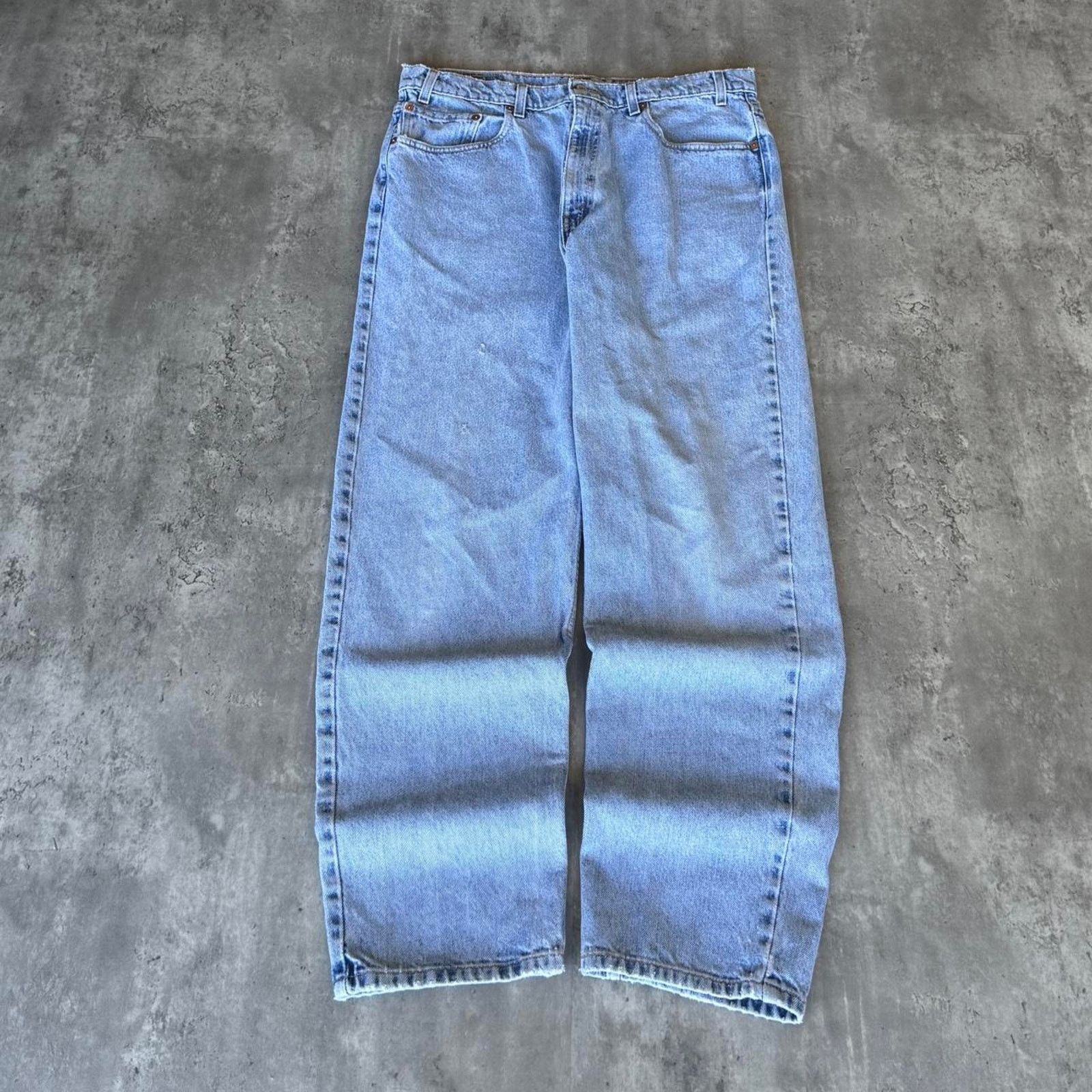 Levi's × Levi's Vintage Clothing Vintage 90s Levi’s 550 Relaxed Fit Essential Denim Jeans Size US 35 - 2 Thumbnail