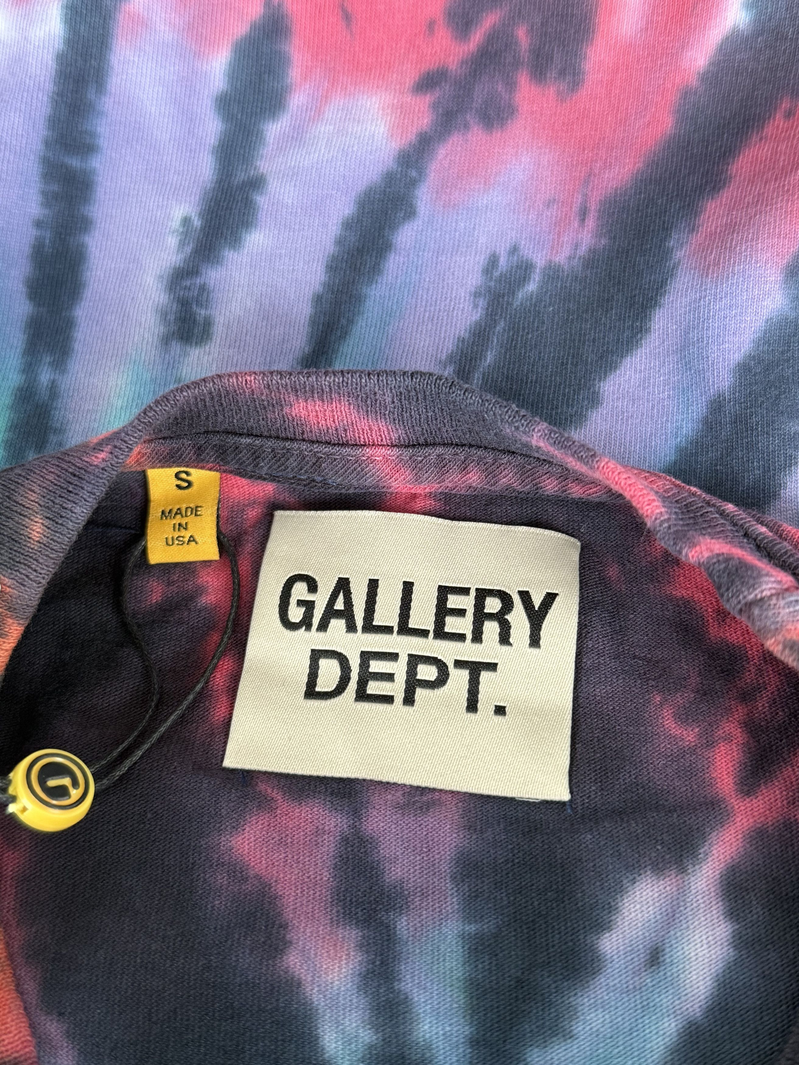 Gallery Dept. Gallery Dept Multicolor Tie-Dye Tokyo Exclusive Logo T-Shirt Size US XXL / EU 58 / 5 - 5 Thumbnail
