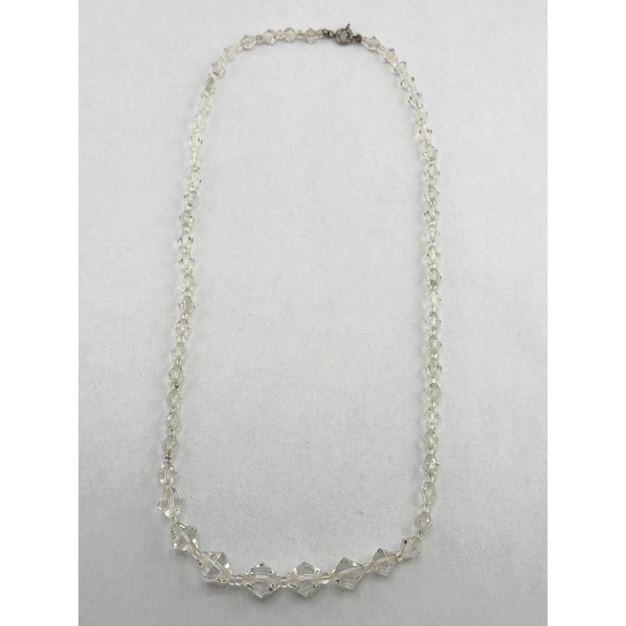 Vintage Vintage graduating beaded crystal necklace Size ONE SIZE - 3 Thumbnail