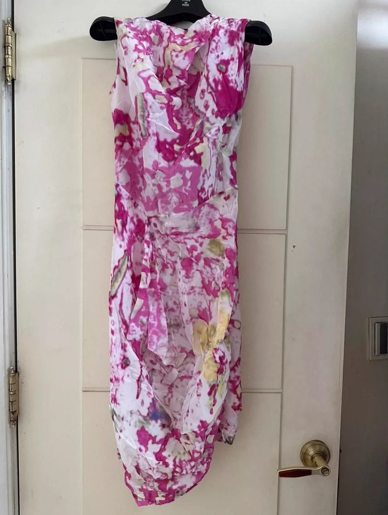 Vivienne Westwood Vivienne Westwood Pink floral dress Size S / US 4 / IT 40 - 1 Thumbnail