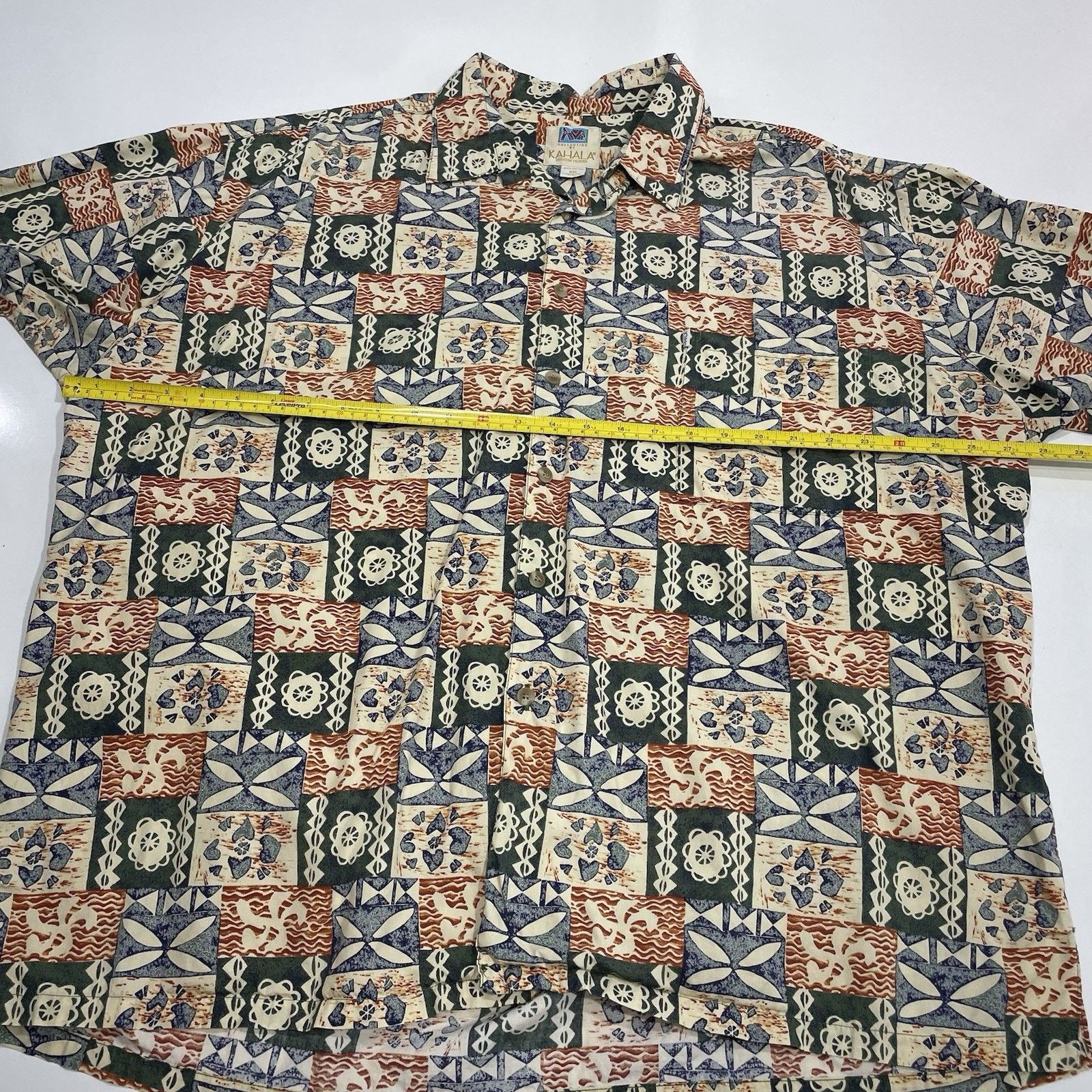 Reyn Spooner VTG Handmade Avi Collection Kahala Hawaiian Tribal Shirt 2XL Size US XXL / EU 58 / 5 - 5 Thumbnail