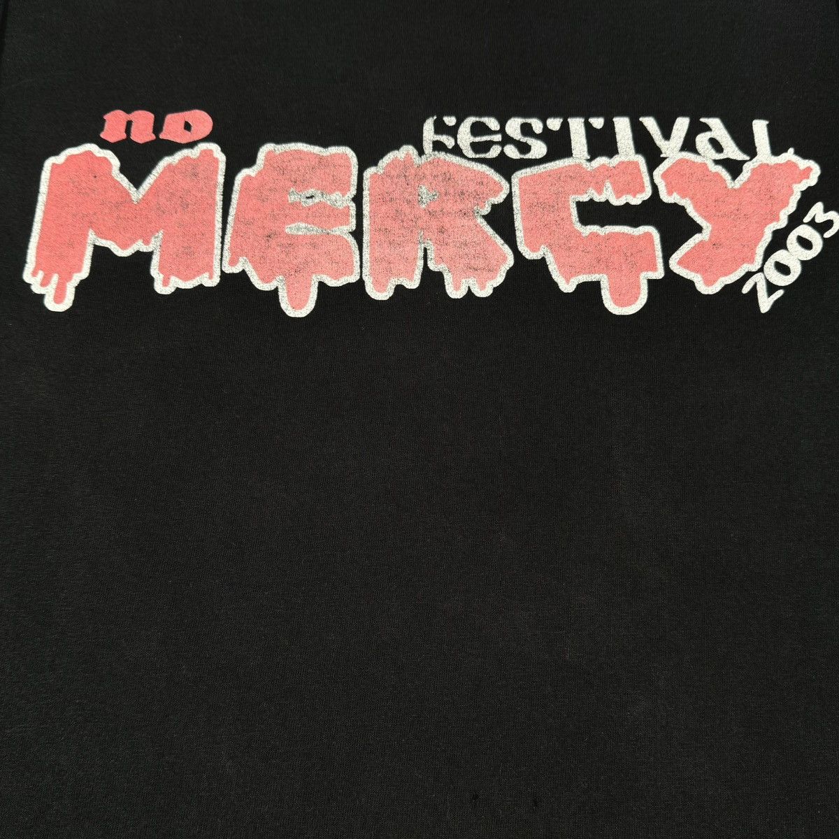 Band Tees Vintage 2003 No Mercy Festival Metal Long Sleeved T Shirt Size US L / EU 52-54 / 3 - 4 Thumbnail