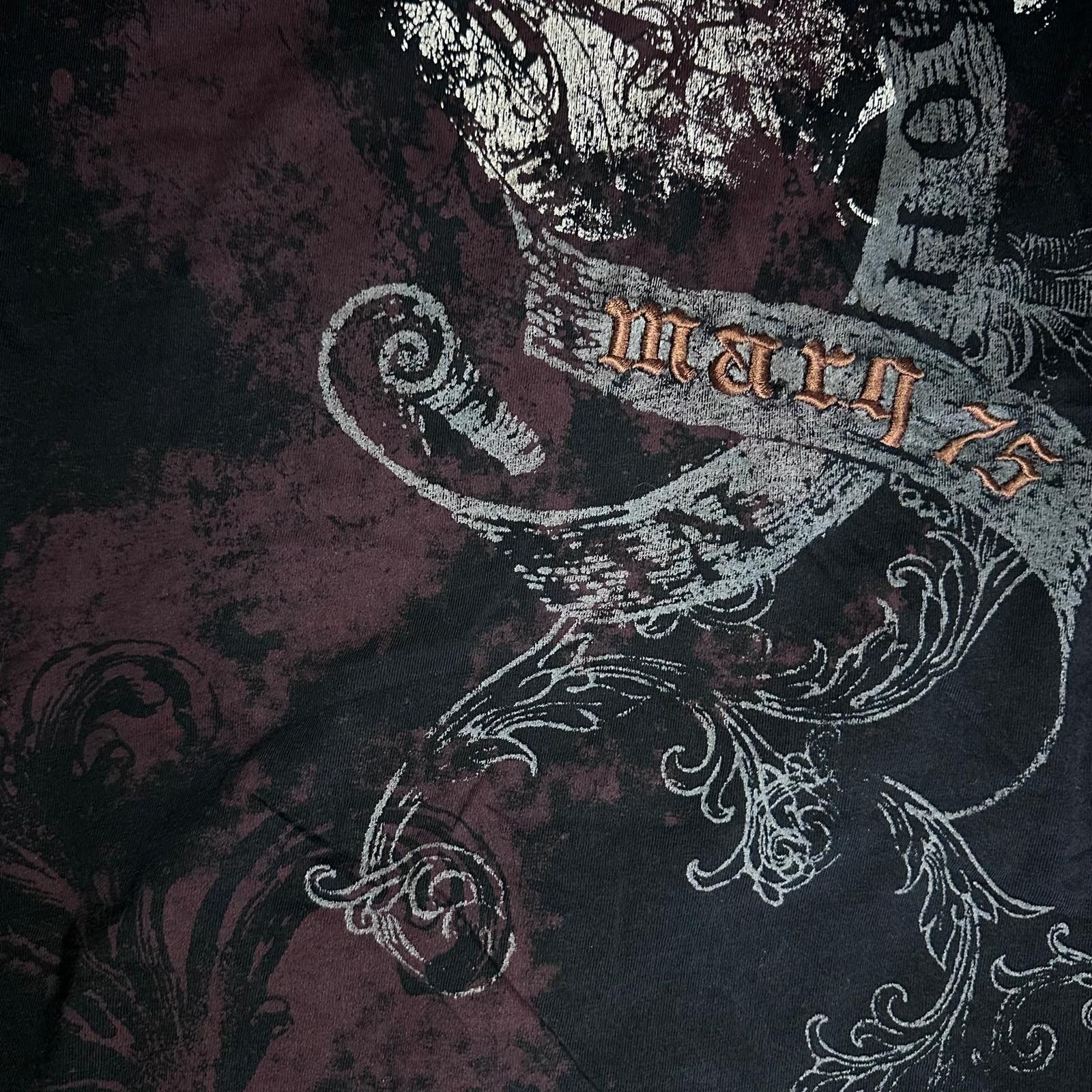 Other 🛡️ Inhale/Exhale Graphic Tee – Gothic Style Size L Size US L / EU 52-54 / 3 - 4 Thumbnail