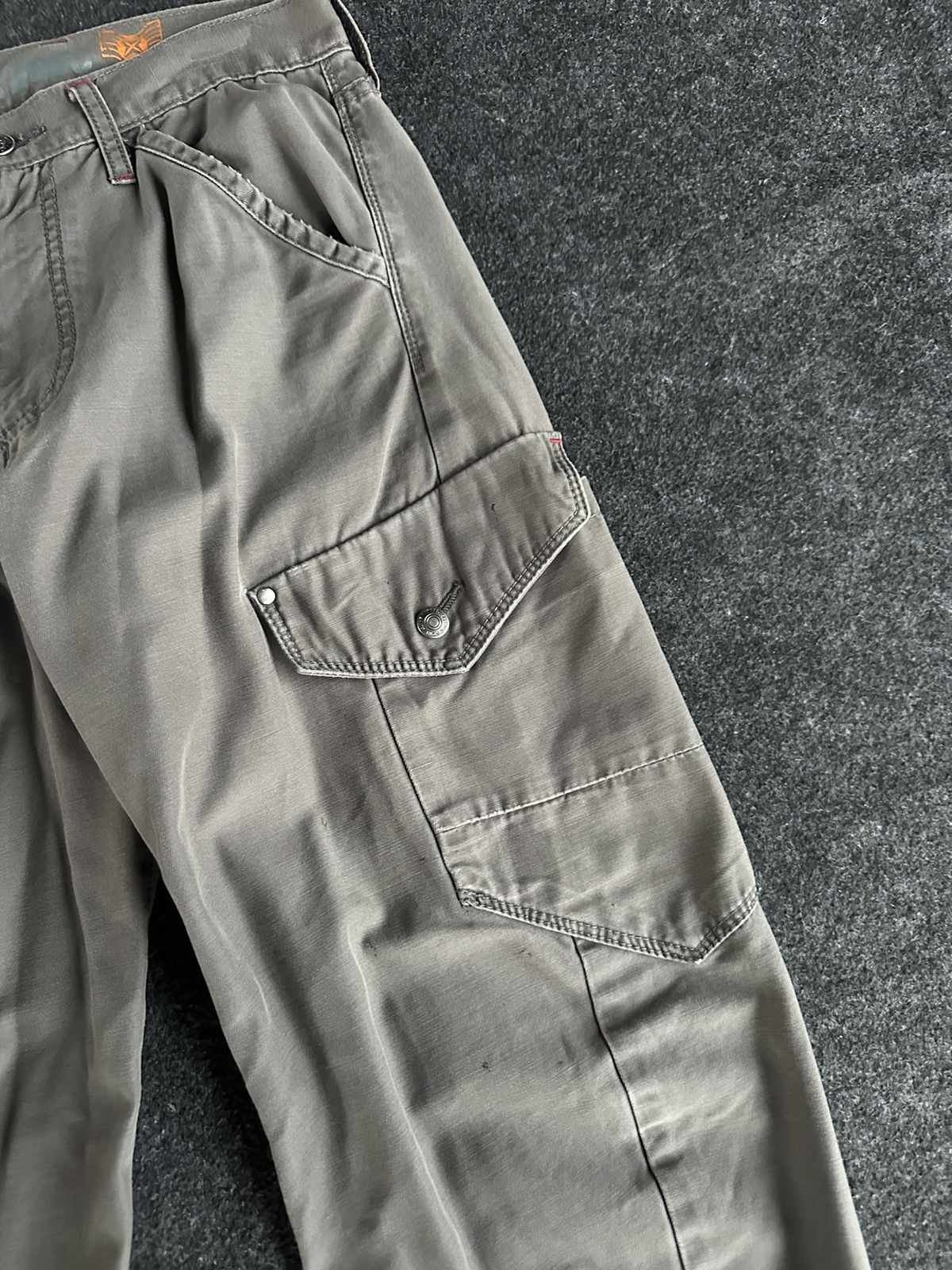 Japanese Brand × Vintage Xebec Twist45 Military Tapered Cargo Pant D309 Size US 30 / EU 46 - 6 Thumbnail