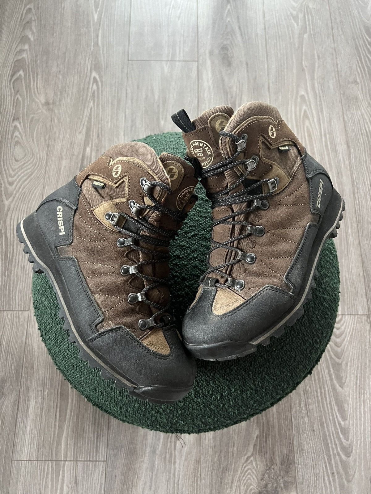 Other ‼️Crispi Hiking Rare Gore-Tex Vibram Trail High Boots‼️ Size US 7 / EU 40 - 3 Thumbnail