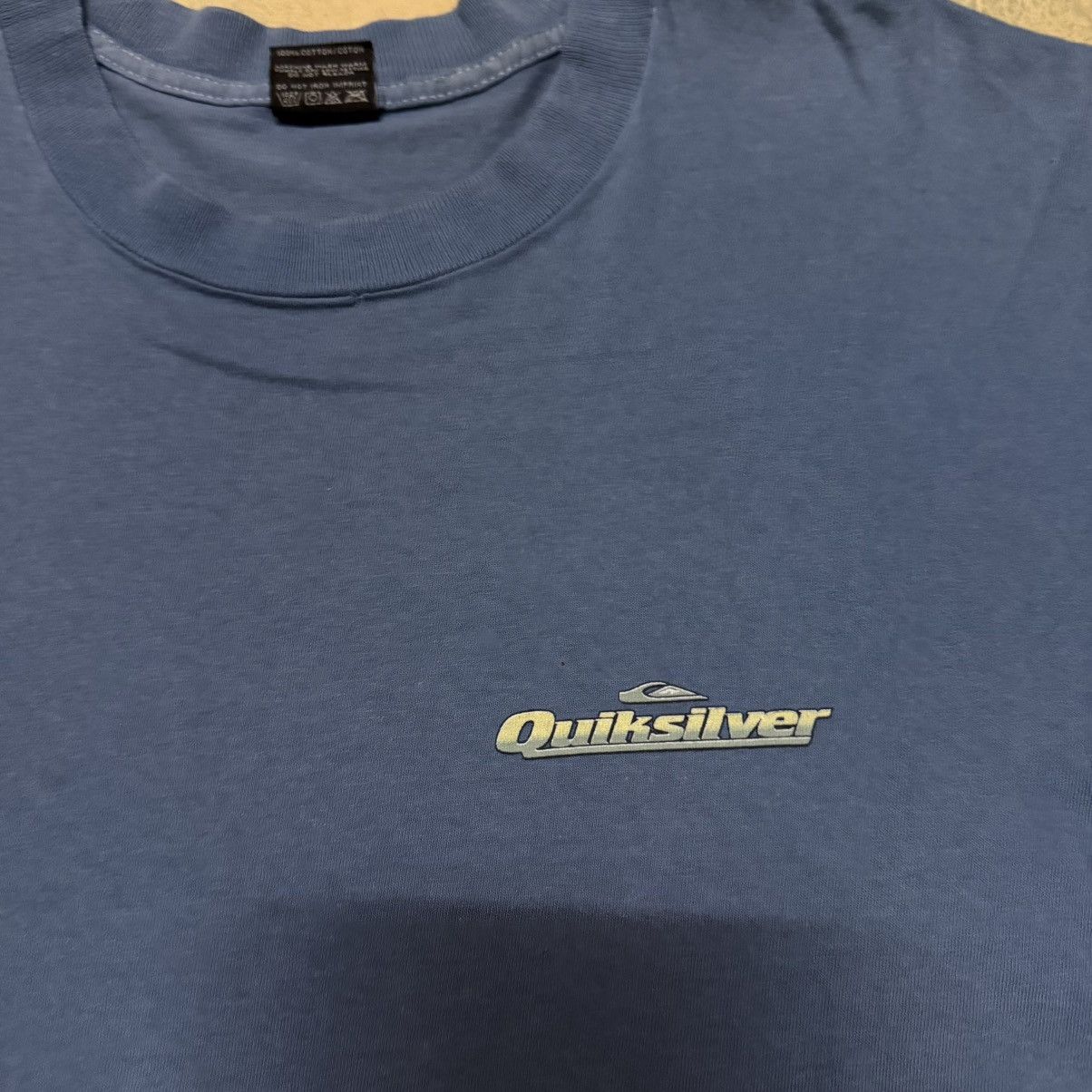 Quiksilver Vintage Quiksilver Big Logo T Shirt Size US L / EU 52-54 / 3 - 8 Thumbnail
