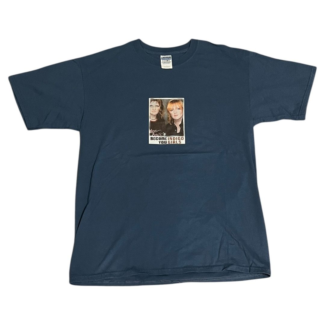 Band Tees VINTAGE Indigo Girls " Become You " Fall 2002 Tour T Shirt Size US L / EU 52-54 / 3 - 1 Thumbnail