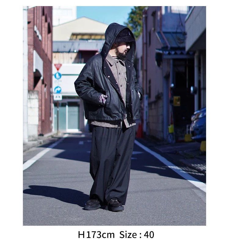 Kaptain Sunshine KAPTAIN SUNSHINE X BARBOUR Big Transport Hooded 2-3x 40 Size US XXS / EU 40 - 8 Thumbnail