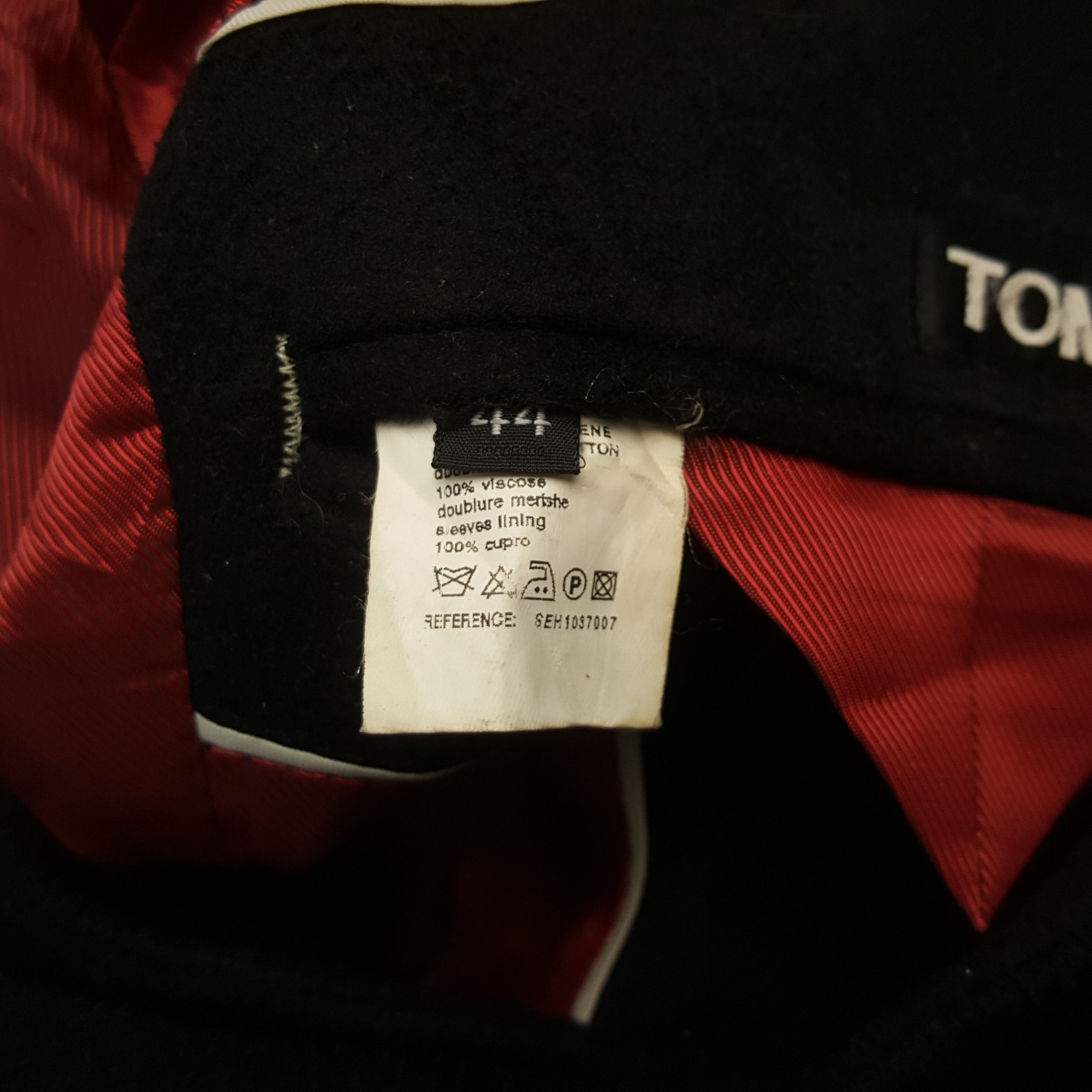 Tom Ford Vintage Tom Ford American Fashion Designer Coat C307N11 Size 38R - 5 Thumbnail