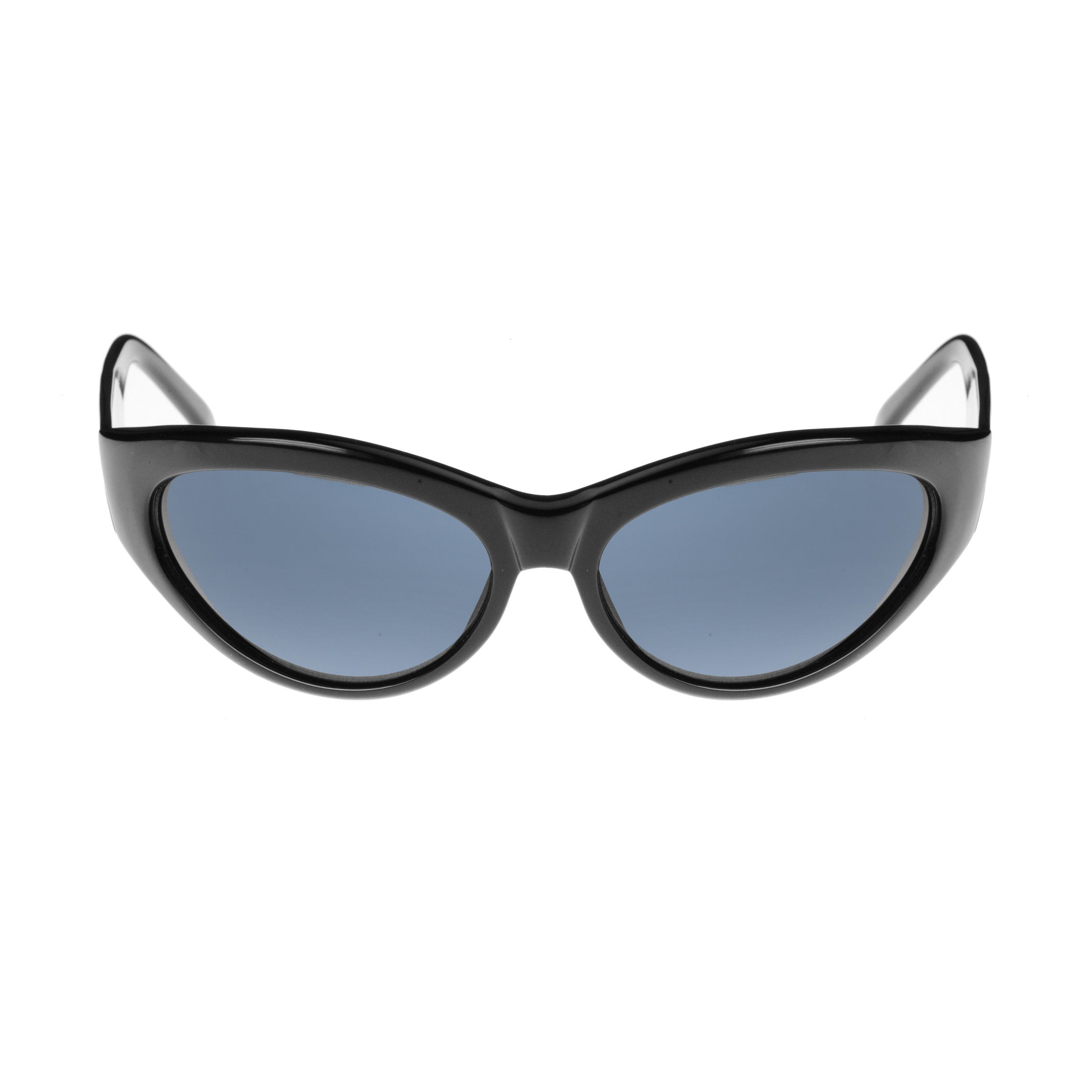 Laura Biagiotti Laura Biagiotti '90s Black & Gold Round Sunglasses Size ONE SIZE - 4 Thumbnail