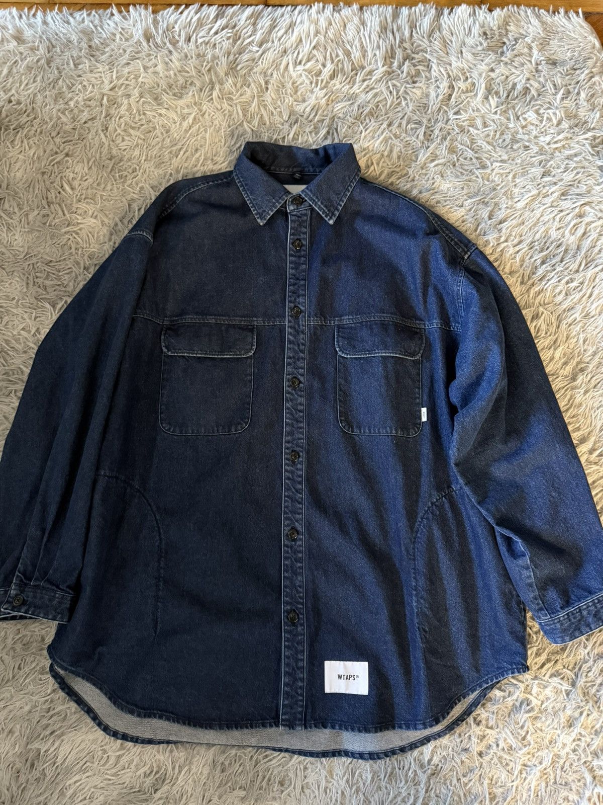 Wtaps Denim overshirt Size US XL / EU 56 / 4 - 1 Thumbnail