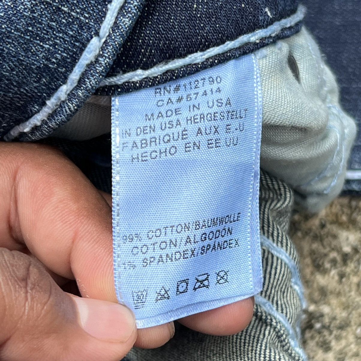 True Religion “TRUE RELIGION” RICKY RELAXED STRAIGHT ACID WASH DENIM JEANS Size US 32 / EU 48 - 13 Thumbnail
