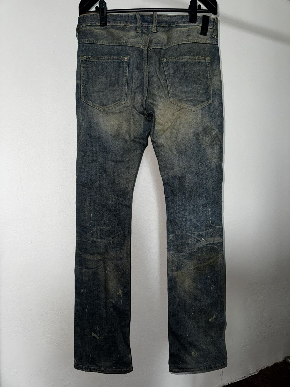 Leather Waist Distressed Pink Pocket, view 2