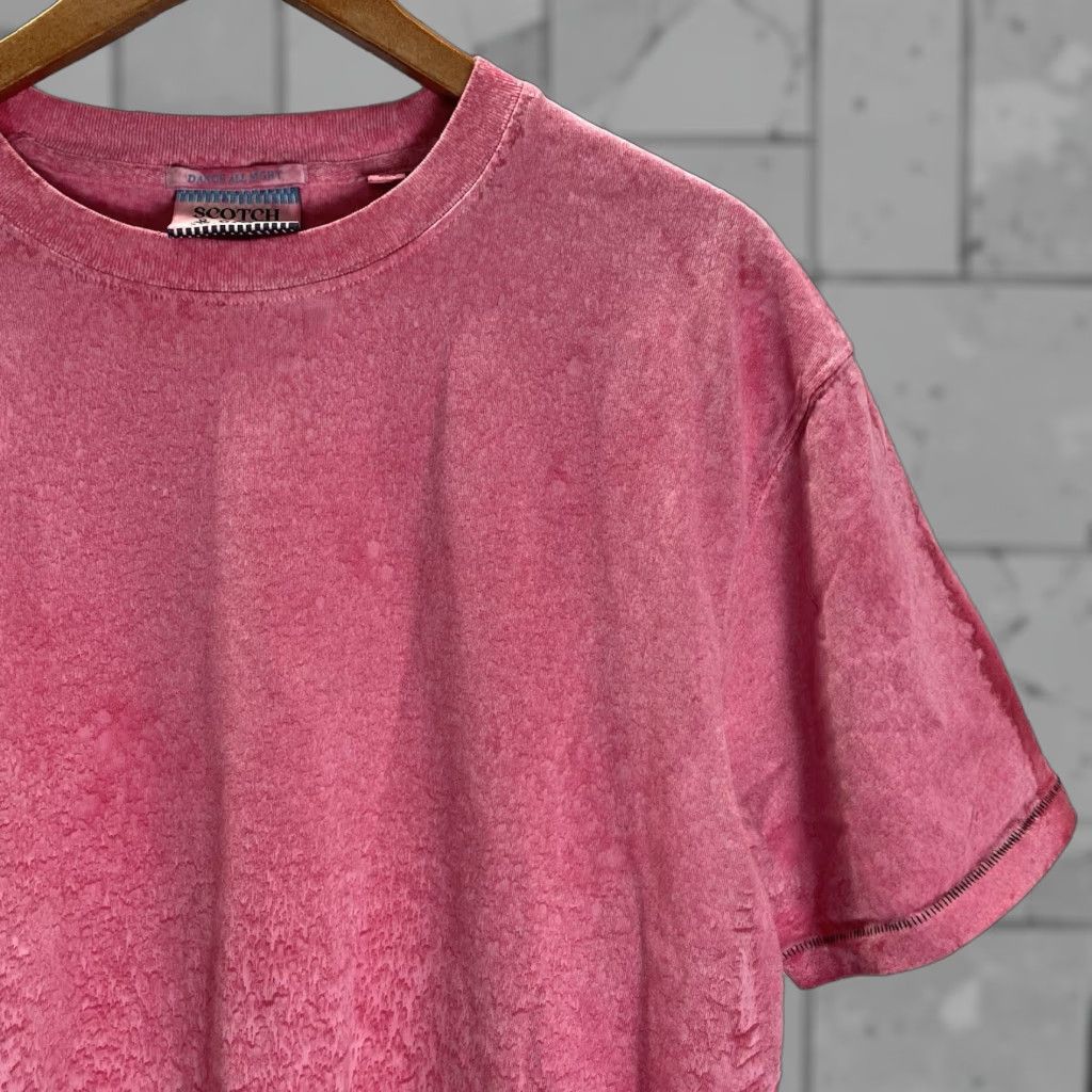 Scotch & Soda Scotch & Soda Amsterdam Dance All Night Pink Tee Mens Size M Size US M / EU 48-50 / 2 - 1 Thumbnail