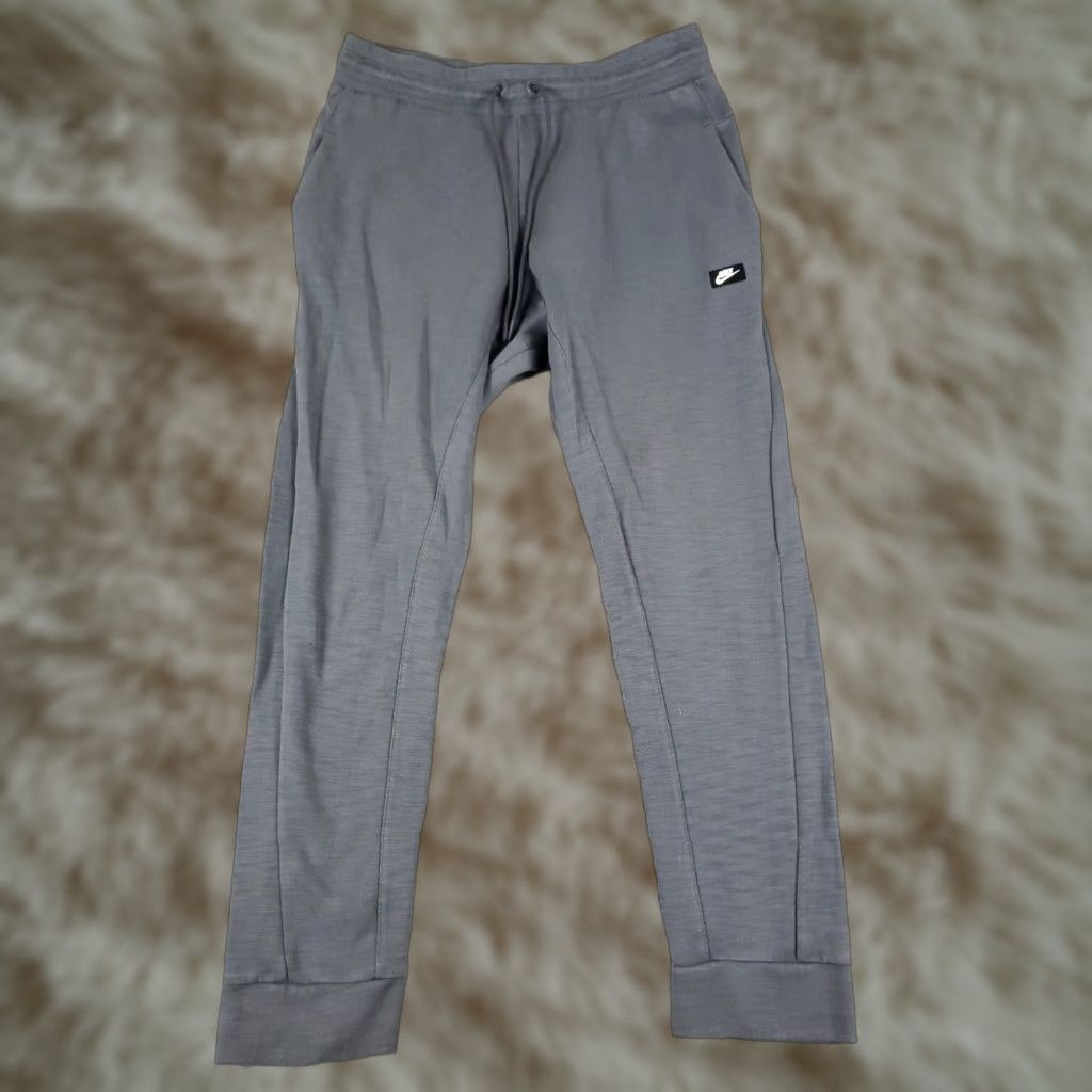 Nike Nike Pants Men L Gray Sweatpants Jogger Track Running Casual Activewear Size US 33 - 1 Thumbnail