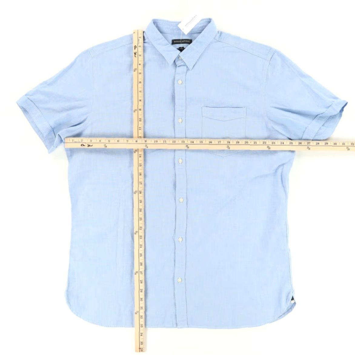 Banana Republic Banana Republic Camden Fit Oxford Button Up Shirt Blue Men 2XLT Shirt Mens 2XLT Camden Fit Oxford Button Up Shirt Blue Banana Republic Size US XXL / EU 58 / 5 - 3 Thumbnail