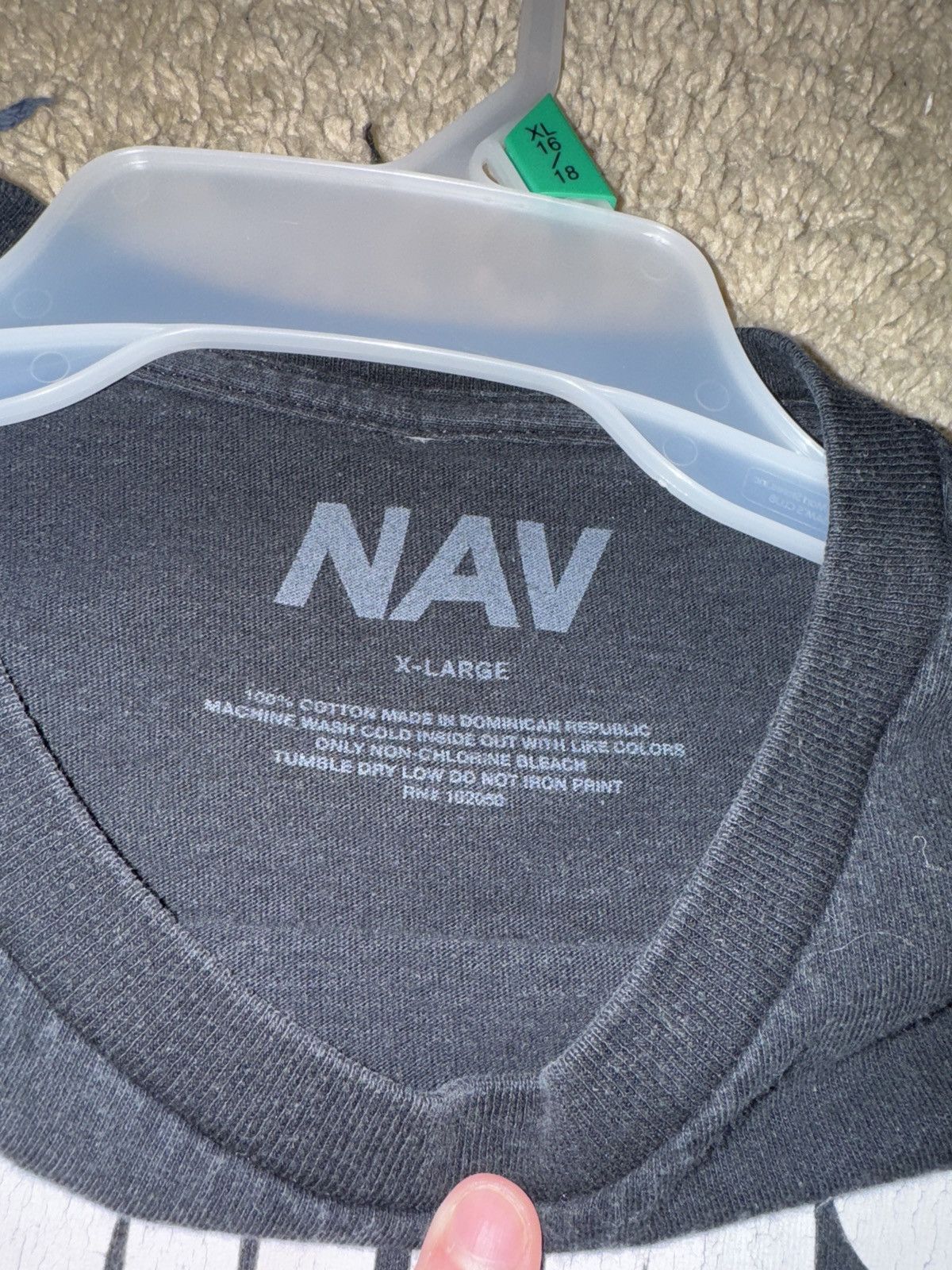 NAV × Vlone VLONE nav demons protected by angels shirt Box set Size US XL / EU 56 / 4 - 4 Thumbnail