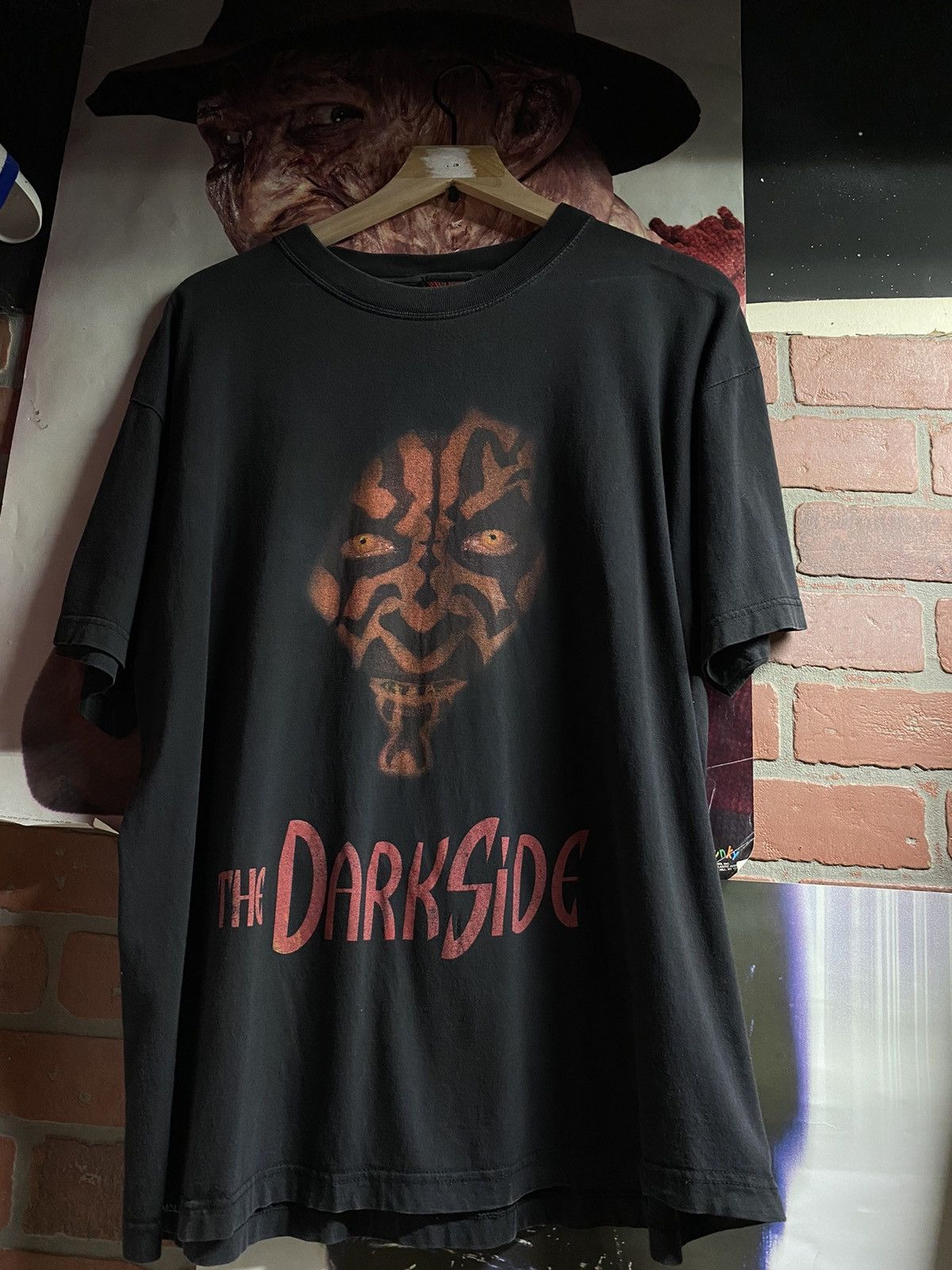 Vintage 90’s Vintage Star Wars Darth Maul Ep 1 Movie Shirt Large Size US L / EU 52-54 / 3 - 2 Thumbnail