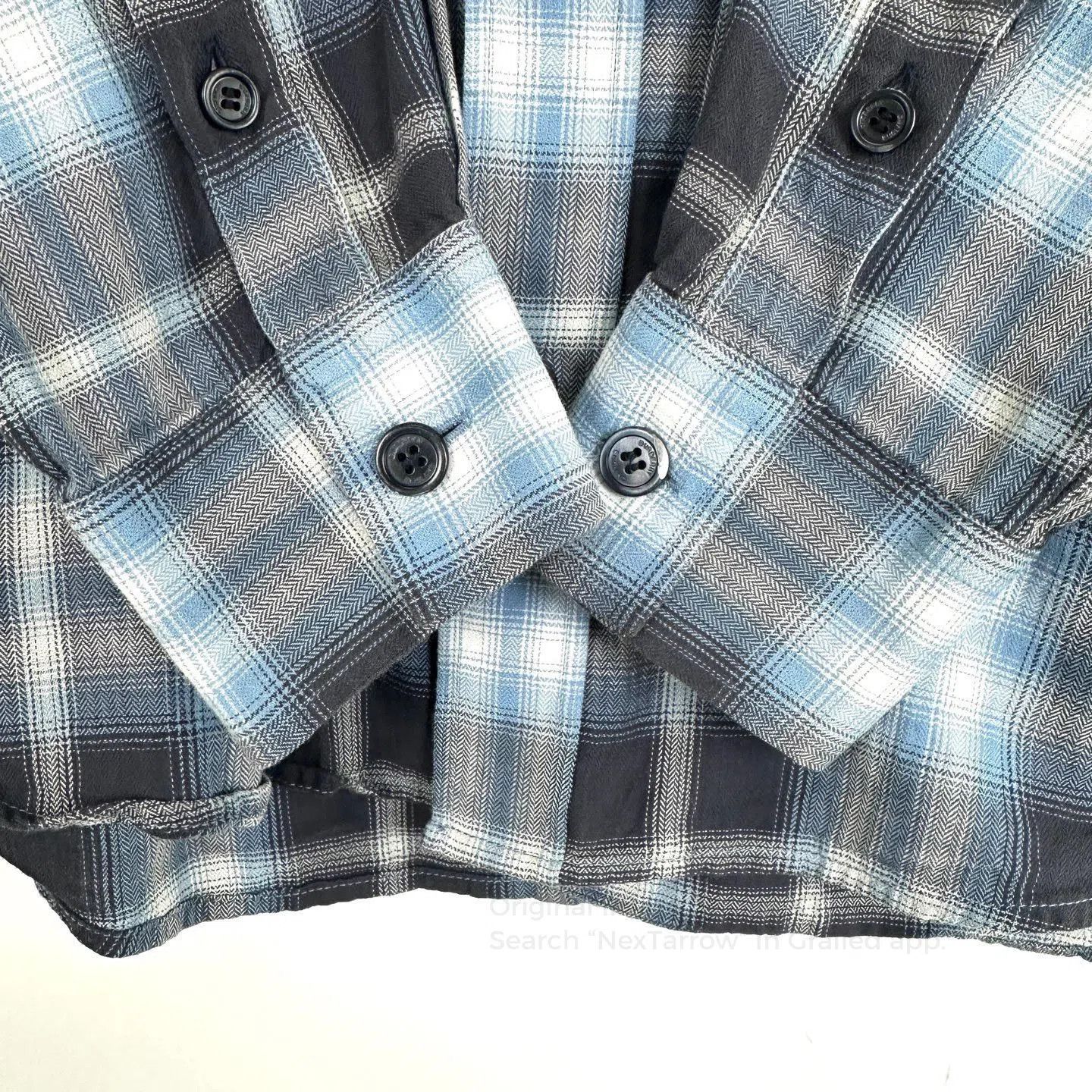 Burberry Burberry Blue Check Logo Long-Sleeve Shirt. Size US S / EU 44-46 / 1 - 5 Thumbnail