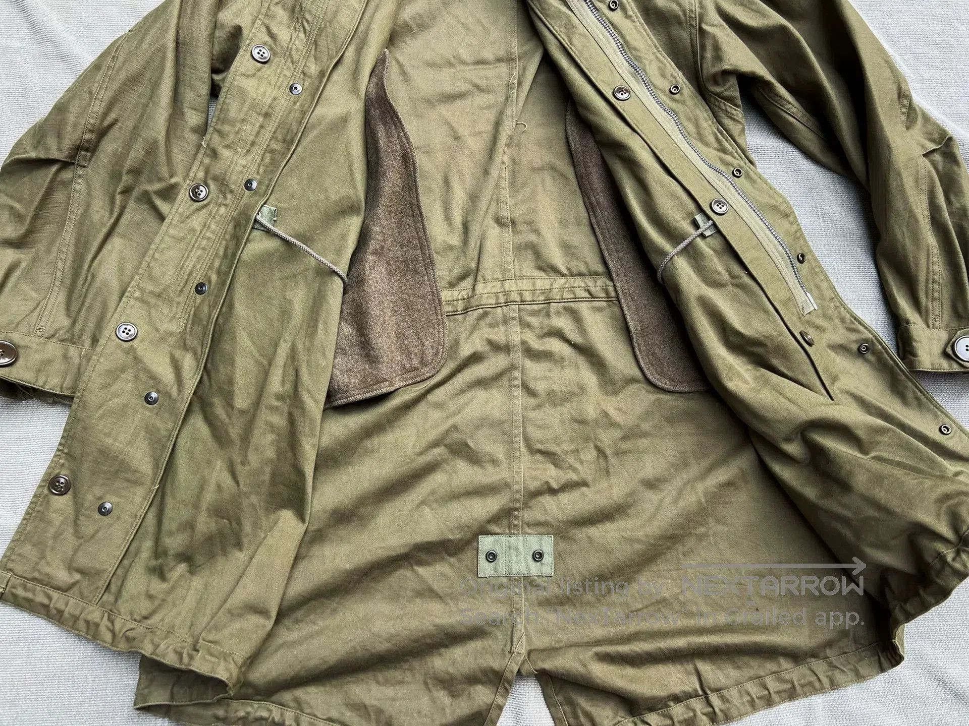 Buzz Rickson's Buzz Ricksons M51 Fish Tail Coat. Size US XS / EU 42 / 0 - 2 Thumbnail