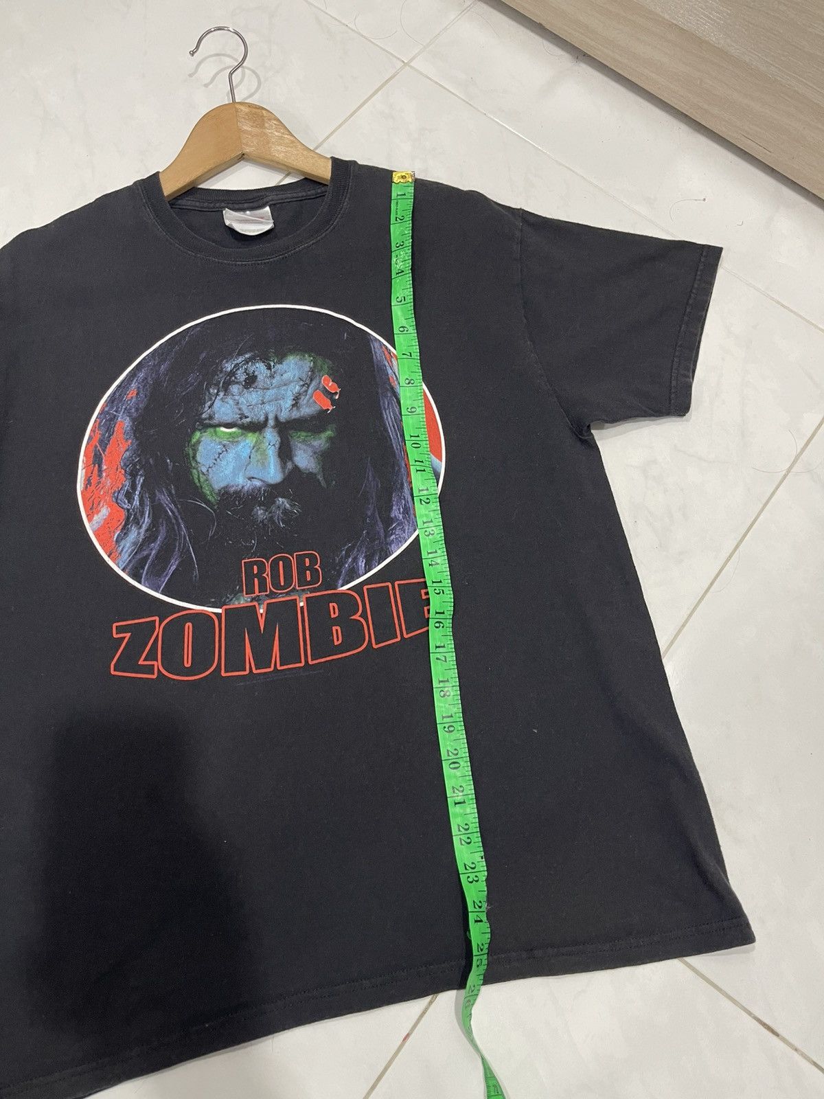 Band Tees × Vintage Vintage Rob Zombie T Shirt Size US M / EU 48-50 / 2 - 11 Thumbnail