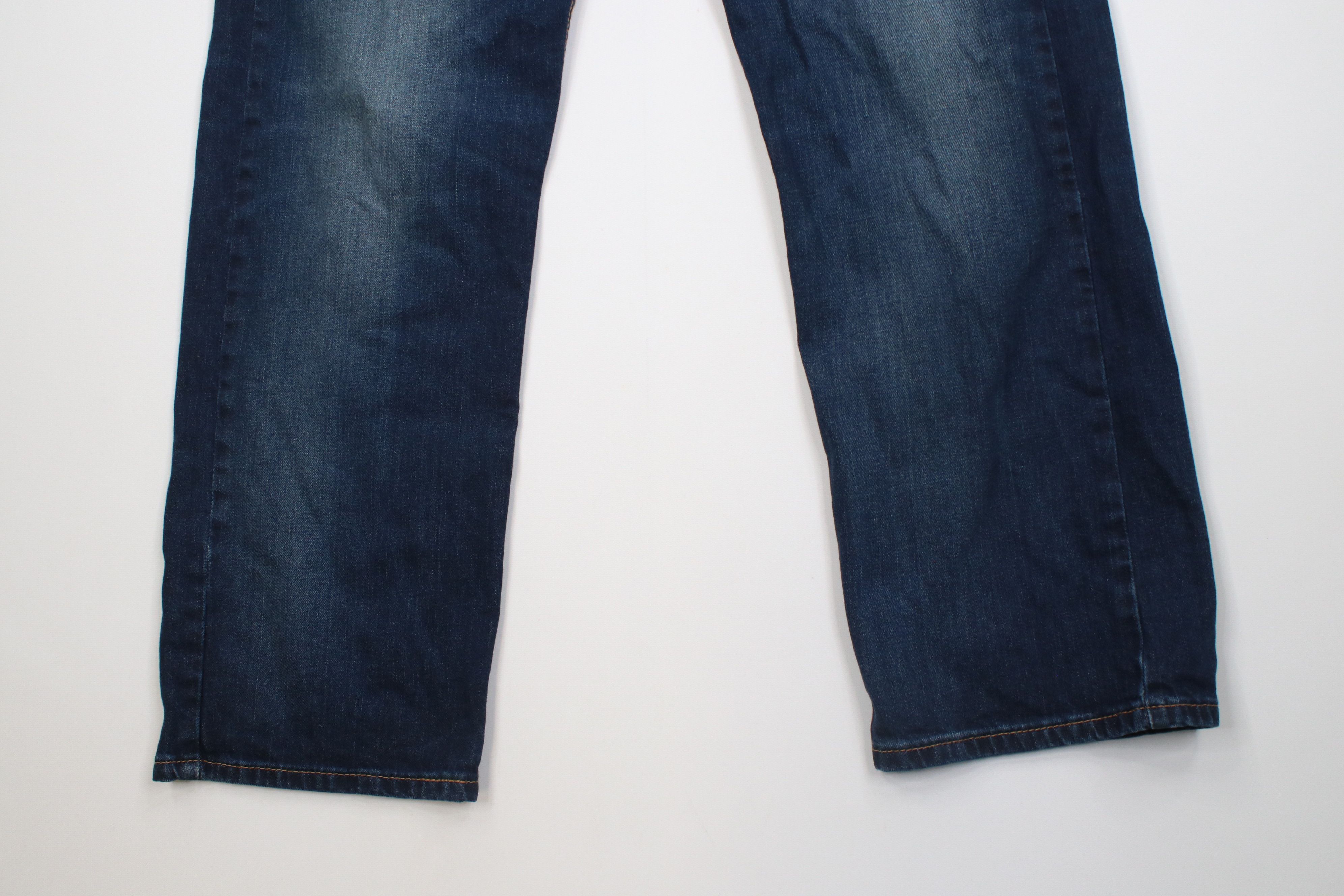 Levi's Vintage Y2K Levis 569 Straight Wide Leg Denim Jeans Blue Size US 32 / EU 48 - 4 Thumbnail