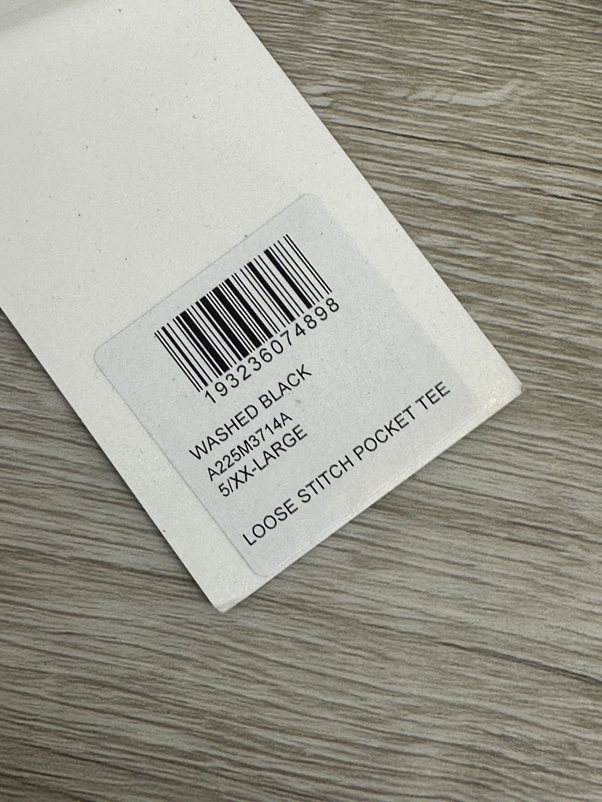 John Elliott John Elliott Loose Stitch Pocket Tee Smokey Grey XXL / 2XL Size US XXL / EU 58 / 5 - 6 Thumbnail