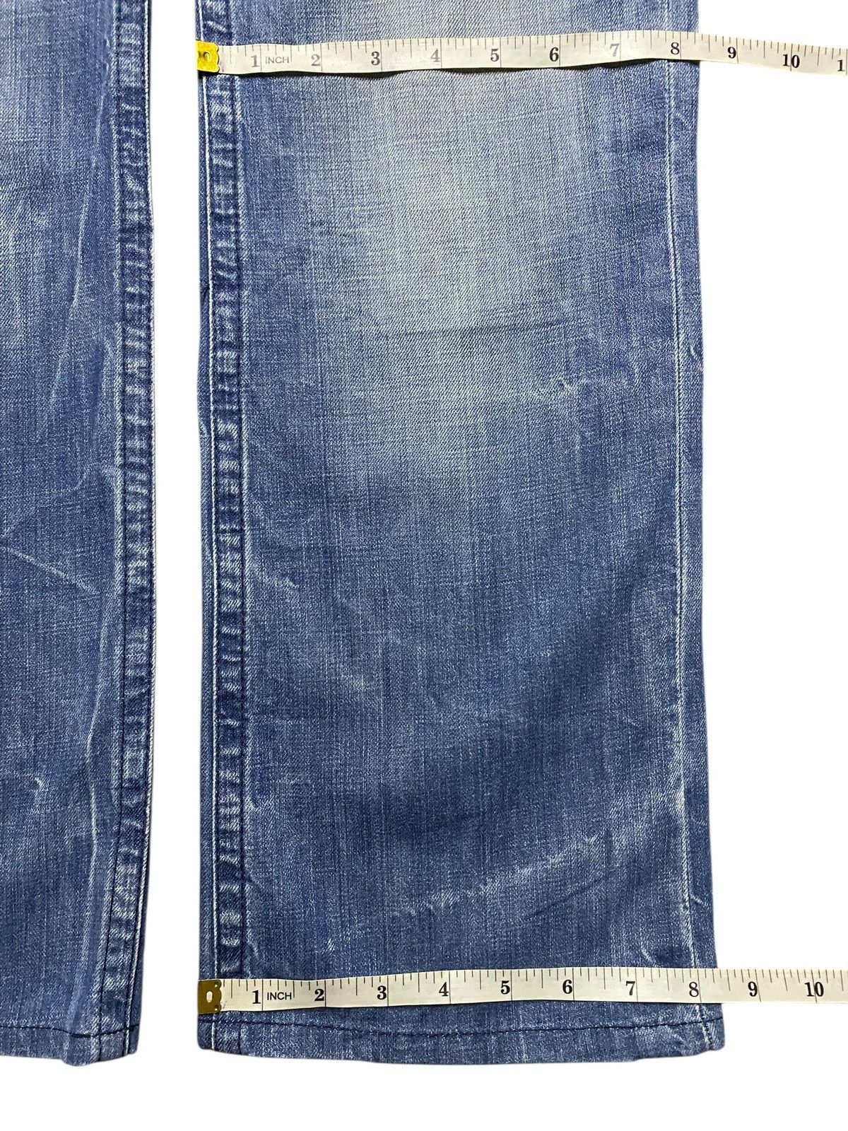 If Six Was Nine Streetwear Y2K Energy Faded Wash Seditionary Loose Jeans Size US 30 / EU 46 - 17 Thumbnail