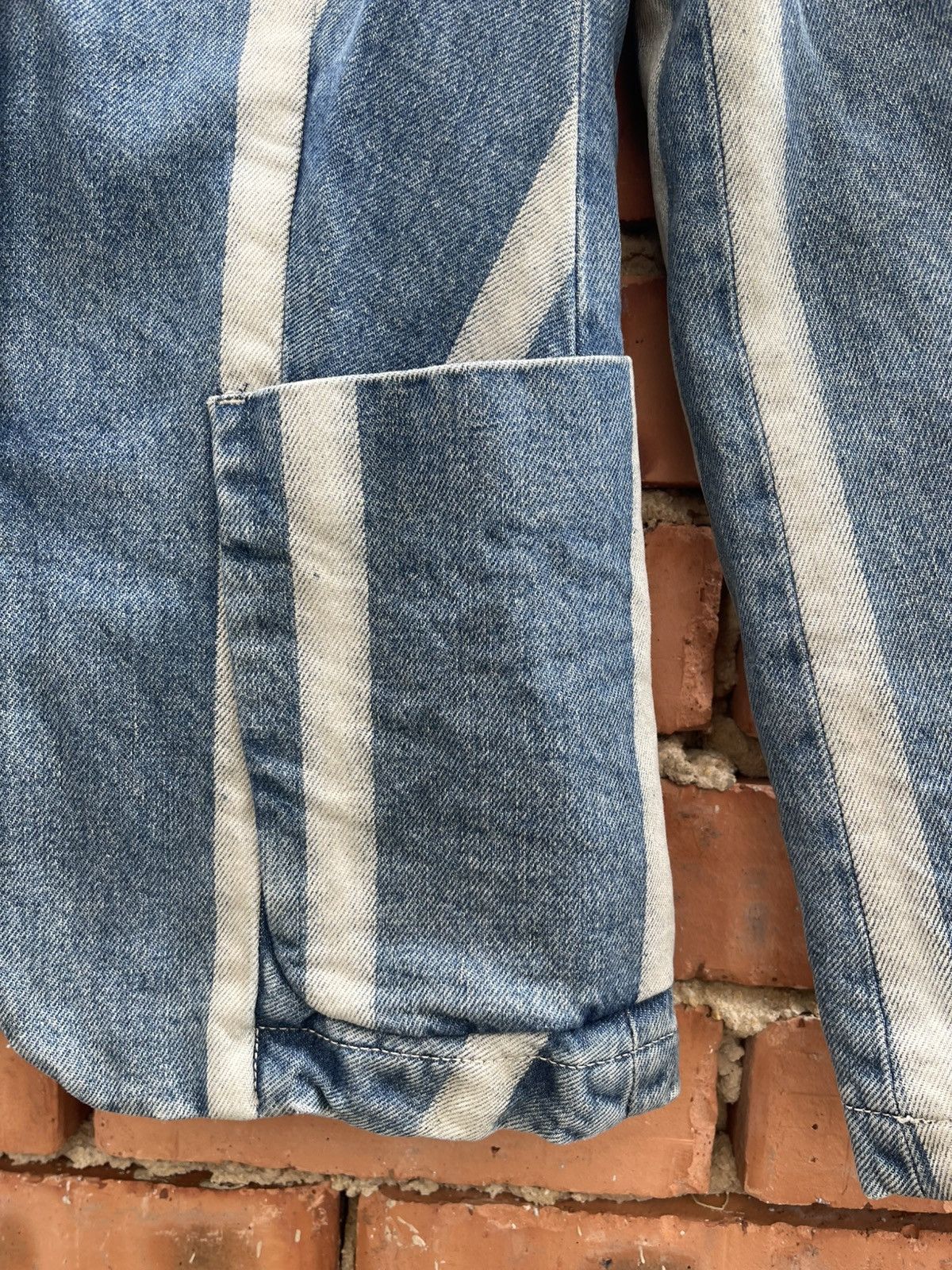 Diesel Super Rare Vintage Diesel Stylelab Veritas Denim blazer Size S / US 4 / IT 40 - 5 Thumbnail