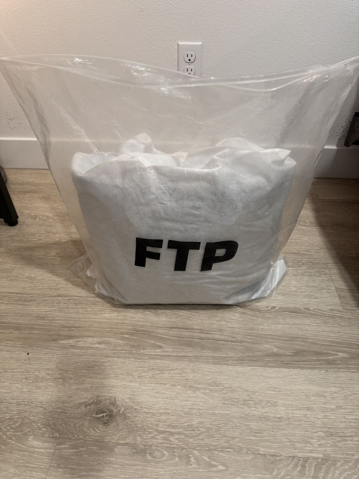 Fuck The Population FTP (FuckThePopulation) Logo Repeat Tote Bag Size ONE SIZE - 4 Thumbnail